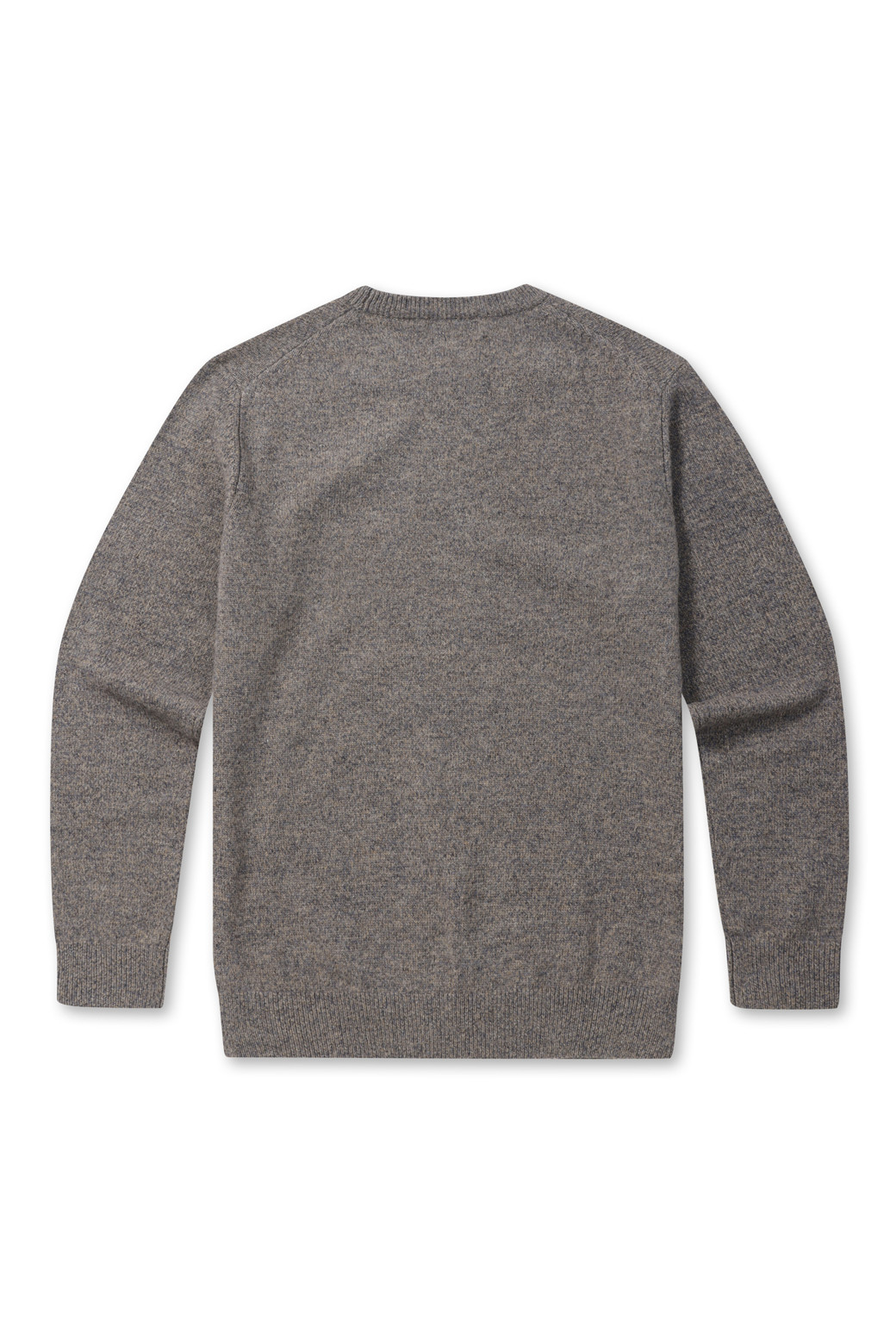 BRENTWOOD - 스웨터 - [셀렉션] 울100 트위드 라운드넥 스웨터