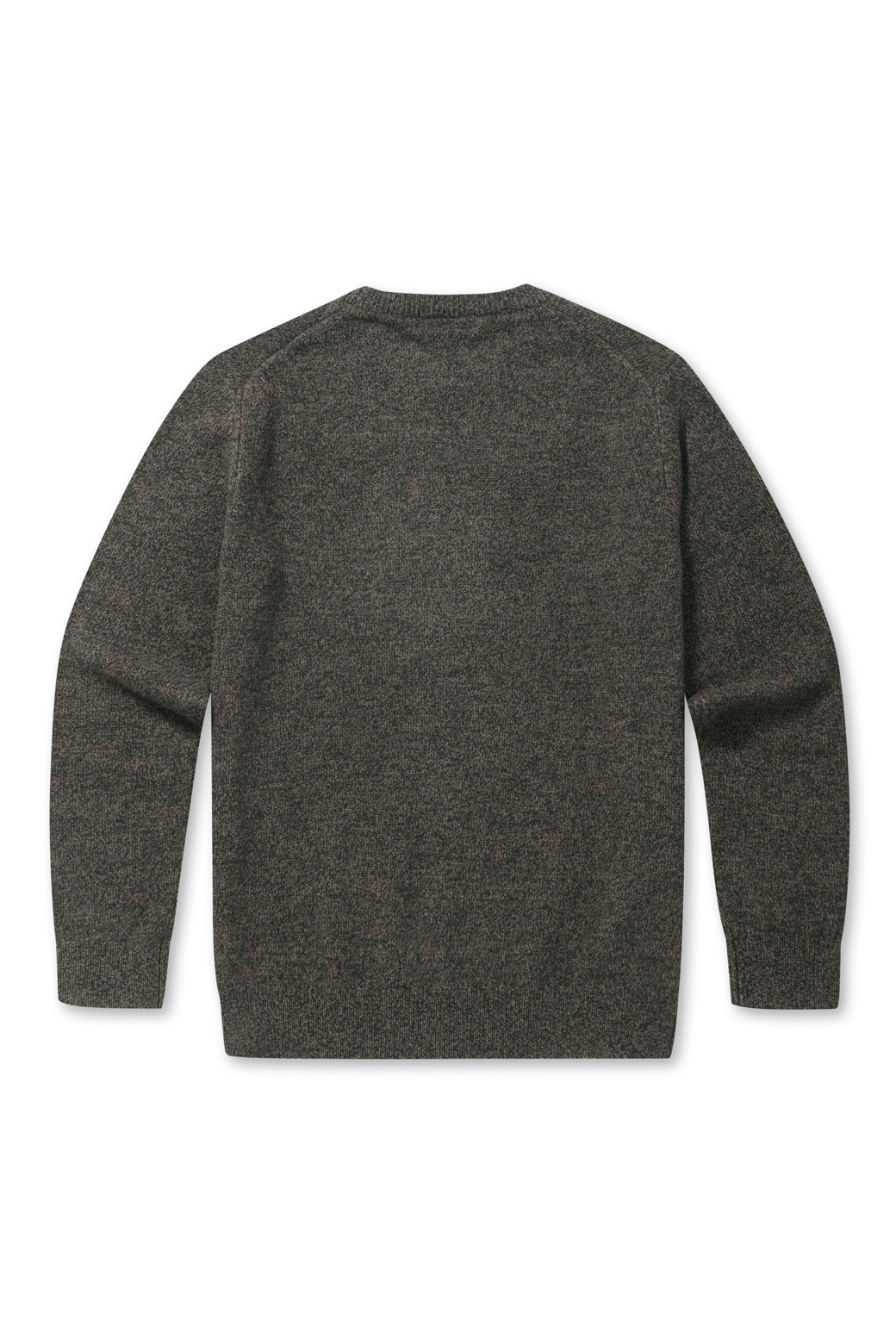 BRENTWOOD - 스웨터 - [셀렉션] 울100 트위드 라운드넥 스웨터