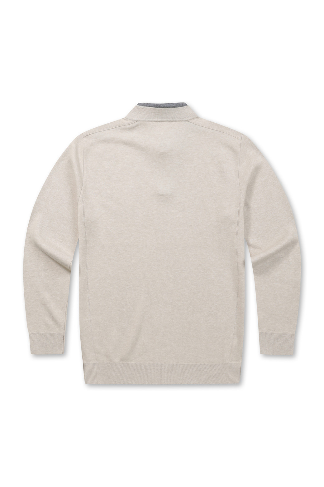 BRENTWOOD - 스웨터 - [이노버] 워셔블 셔츠 레이어드 스웨터