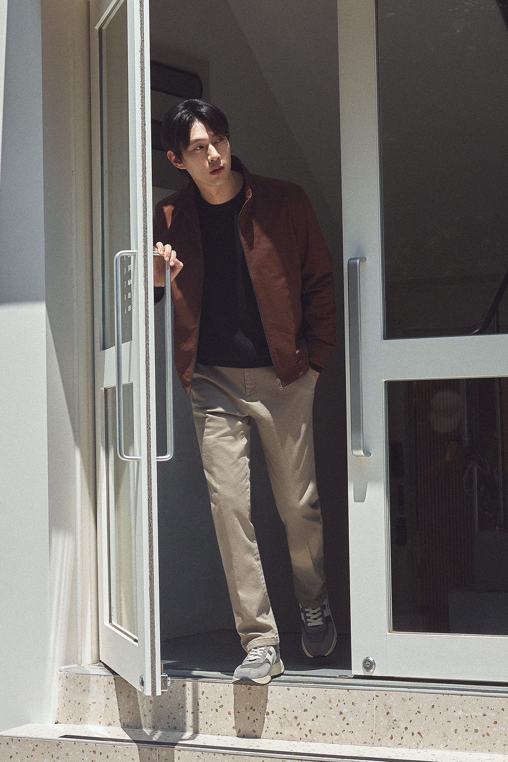 BRENTWOOD - 캐주얼팬츠 - [에센셜스] 컴포치노 기모 팬츠