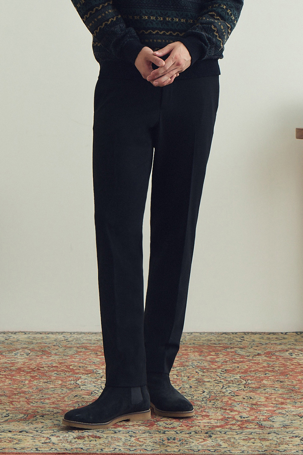 BRENTWOOD - 캐주얼팬츠 - 솔리드 기모 팬츠