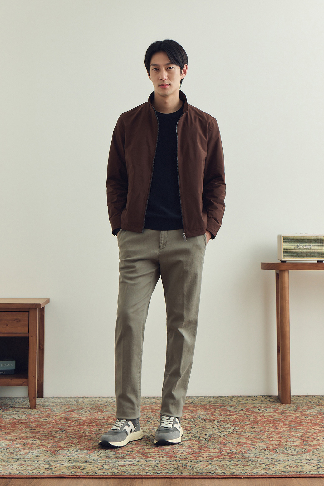 BRENTWOOD - 캐주얼팬츠 - [에센셜스] 컴포치노 기모 팬츠