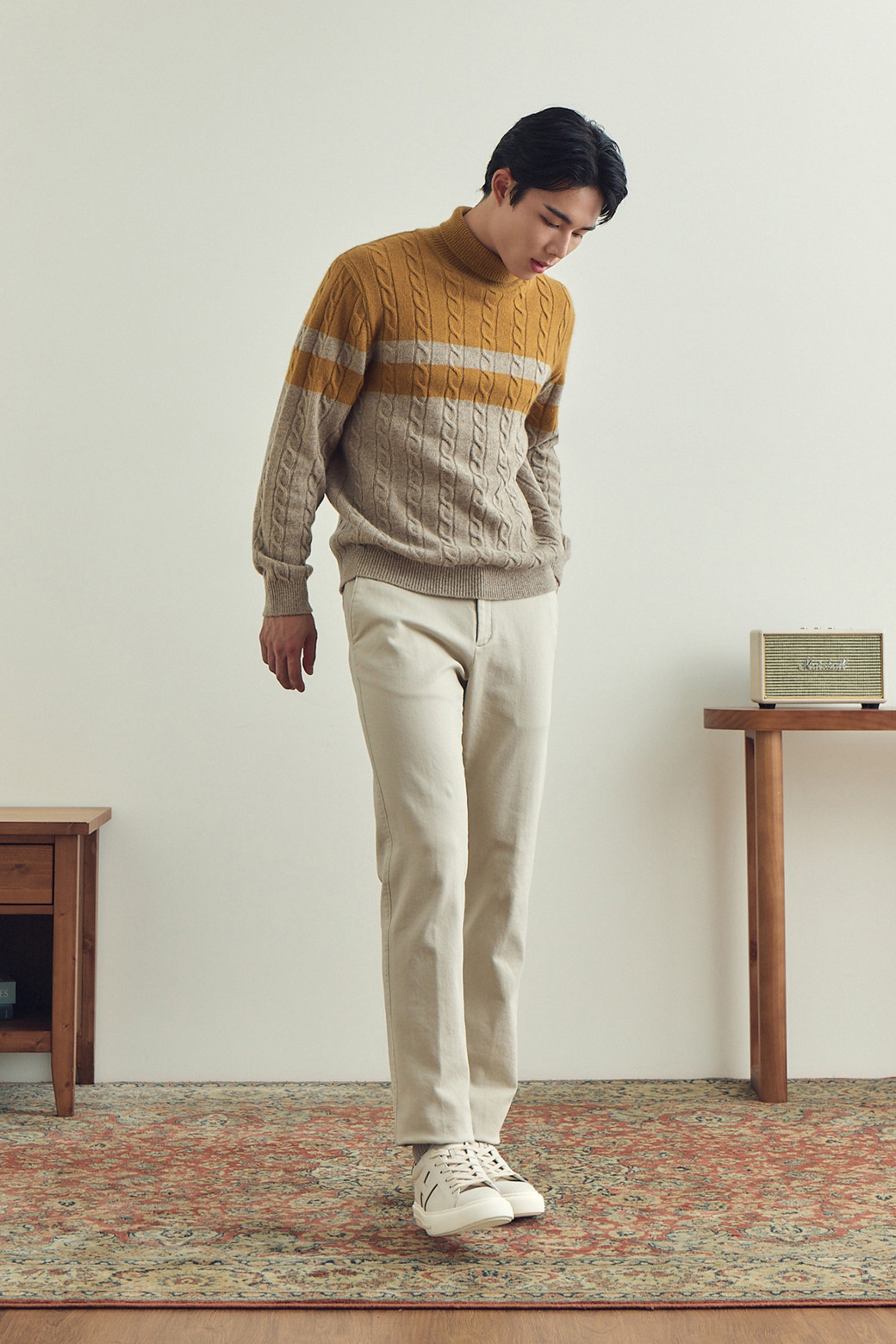 BRENTWOOD - 캐주얼팬츠 - [에센셜스] 컴포치노 기모 팬츠