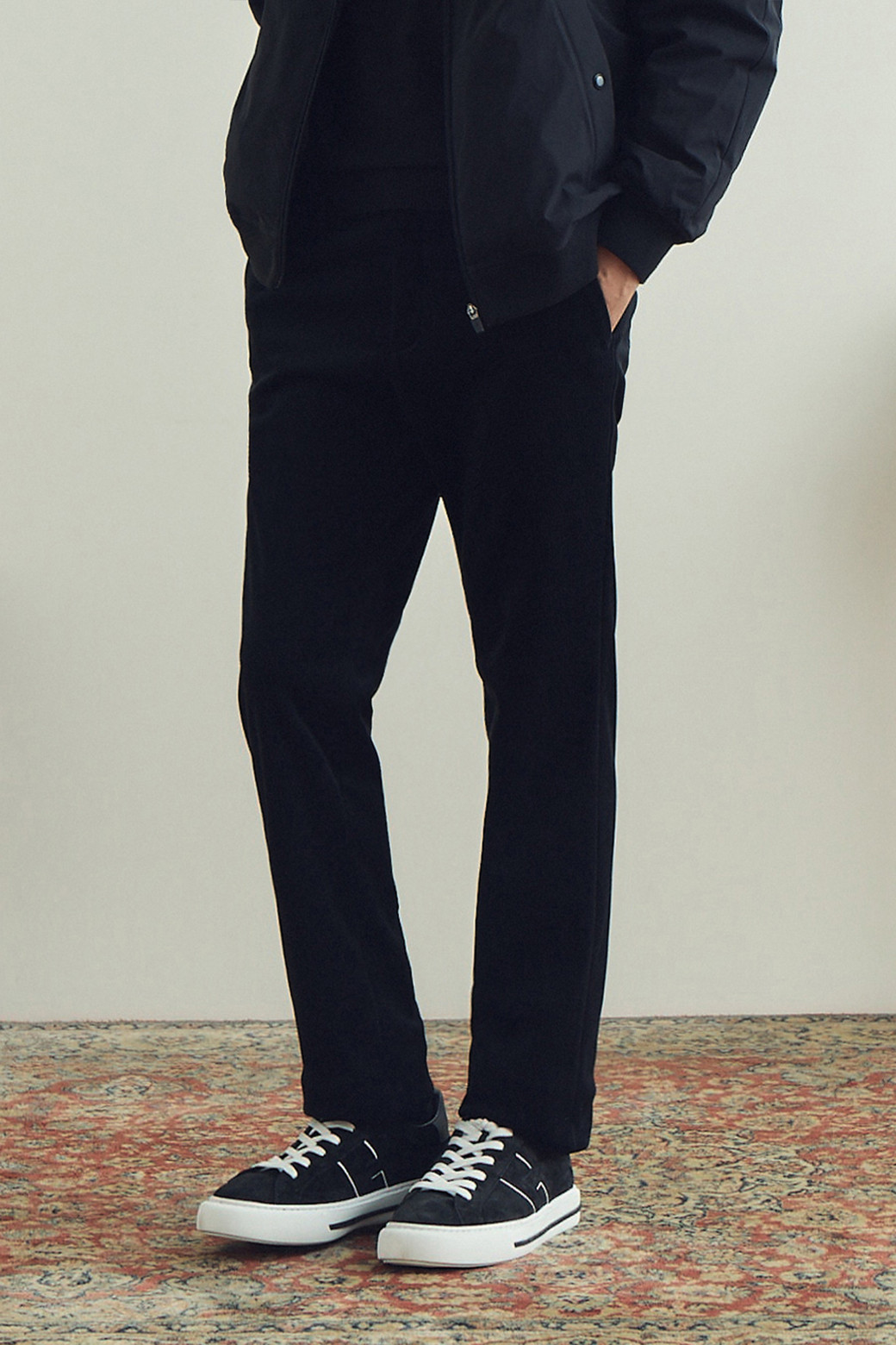 BRENTWOOD - 캐주얼팬츠 - [라이프 퍼포먼스] 솔리드 코듀로이 본딩 팬츠