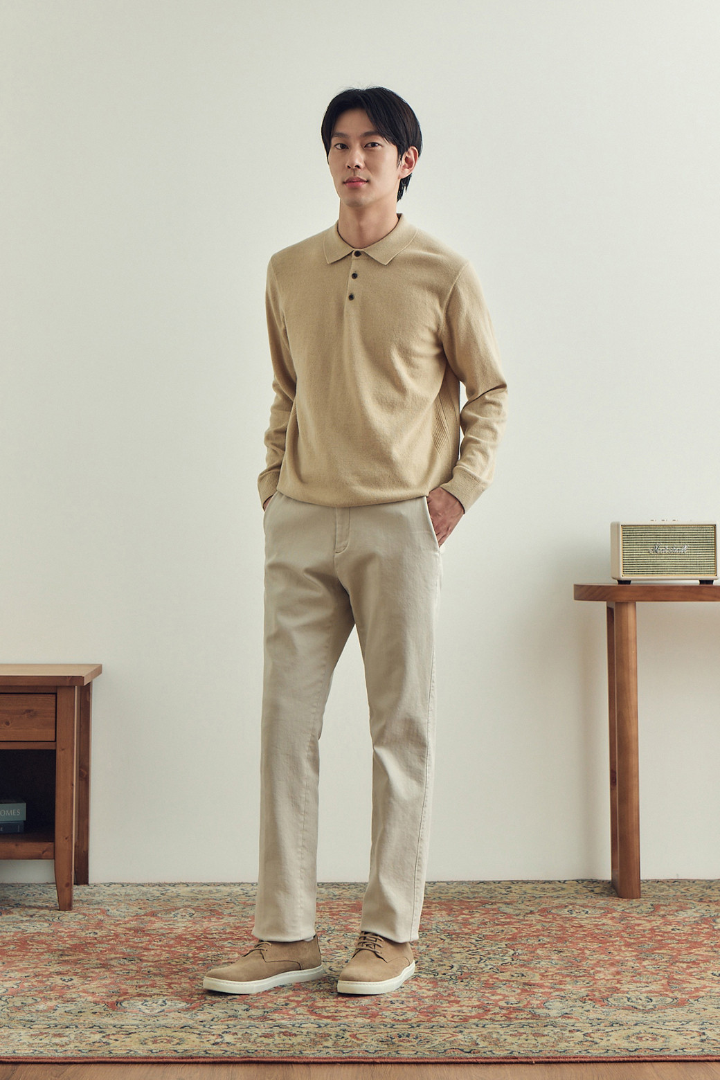 BRENTWOOD - 캐주얼팬츠 - [에센셜스] 컴포치노 기모 팬츠