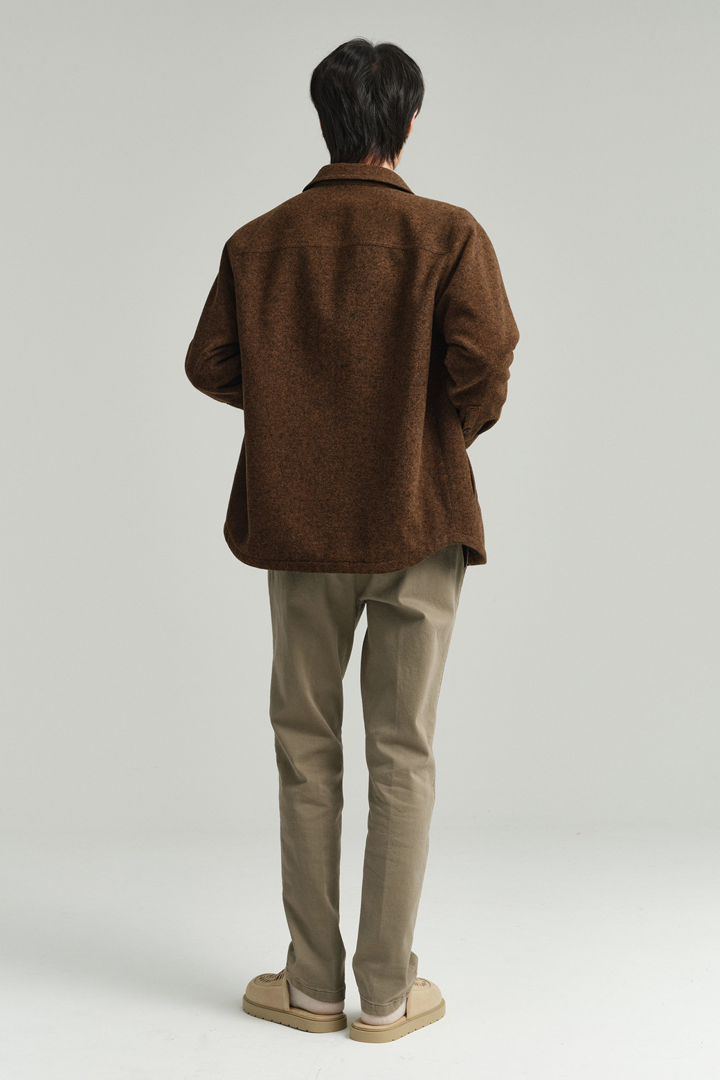 BRENTWOOD - 캐주얼팬츠 - [에센셜스] 컴포치노 기모 팬츠