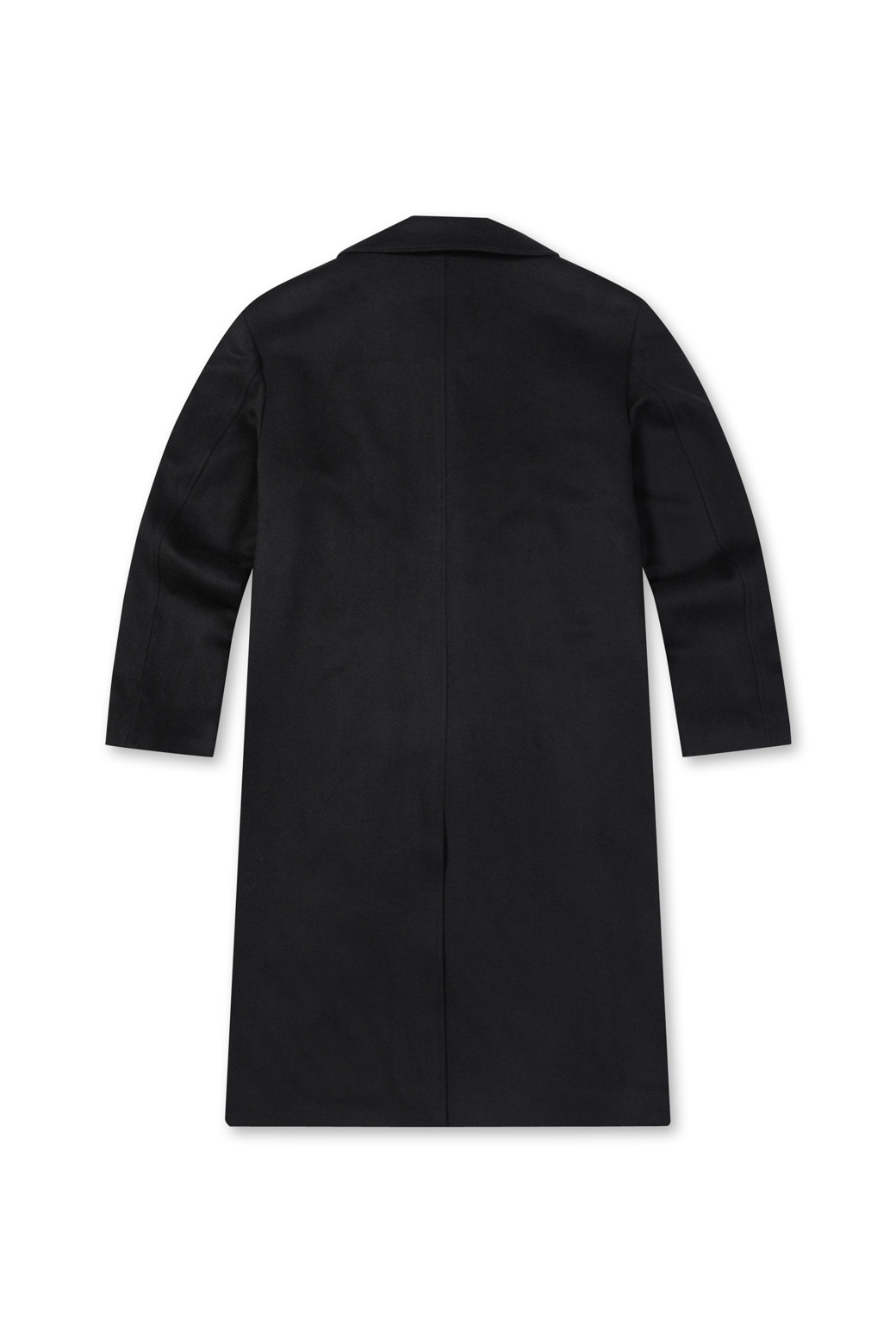 BRENTWOOD - 코트 - 울/캐시미어 블렌디드 싱글 롱 코트