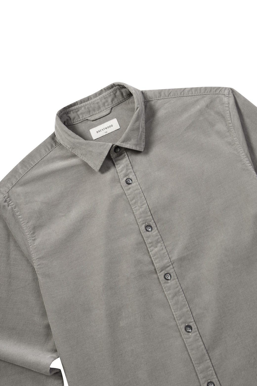 BRENTWOOD - 긴팔셔츠 - 솔리드 코듀로이 캐주얼셔츠