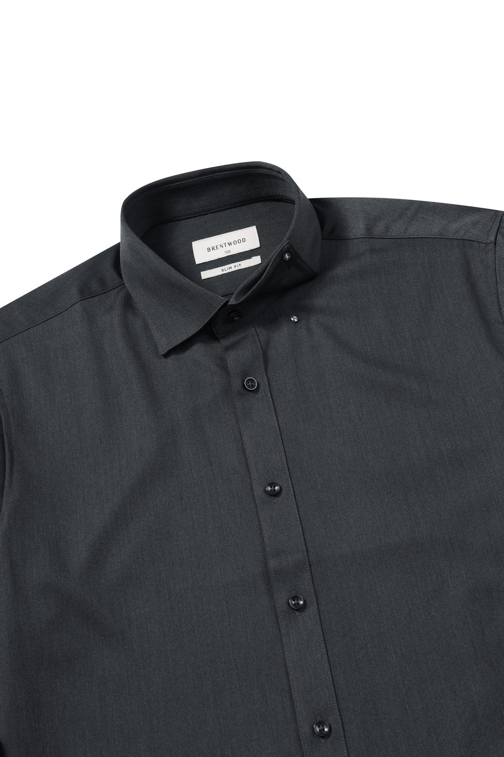 BRENTWOOD - 긴팔셔츠 - 슬림핏 소프트터치 드레스셔츠