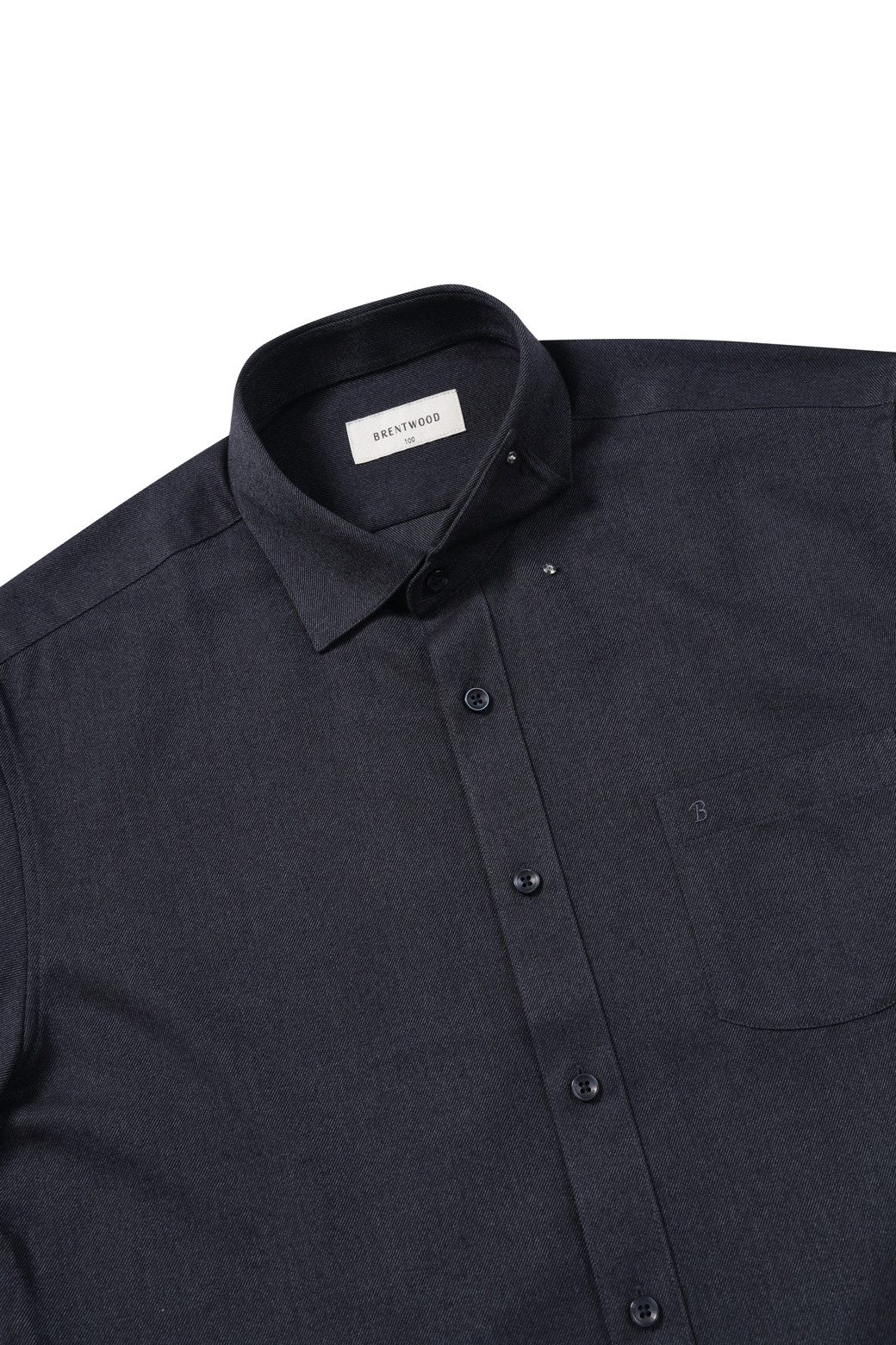BRENTWOOD - 긴팔셔츠 - 레귤러핏 소프트터치 드레스셔츠