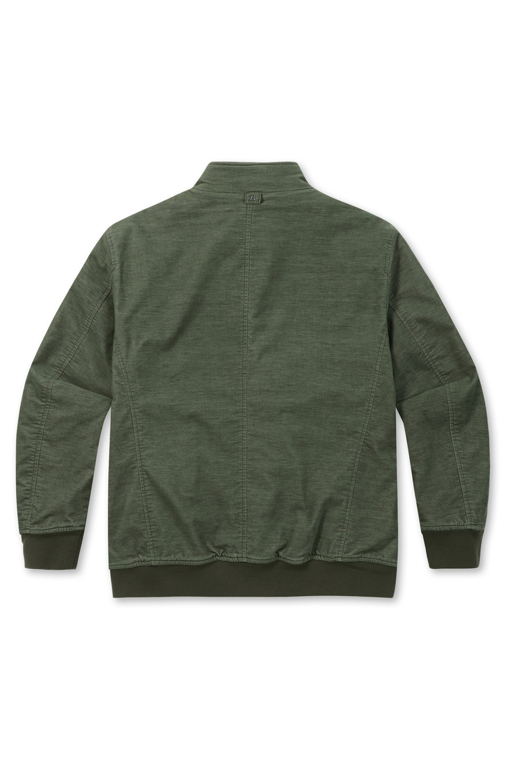 BRENTWOOD - 블루종/점퍼 - [셀렉션] 니트 배색 몰스킨 블루종