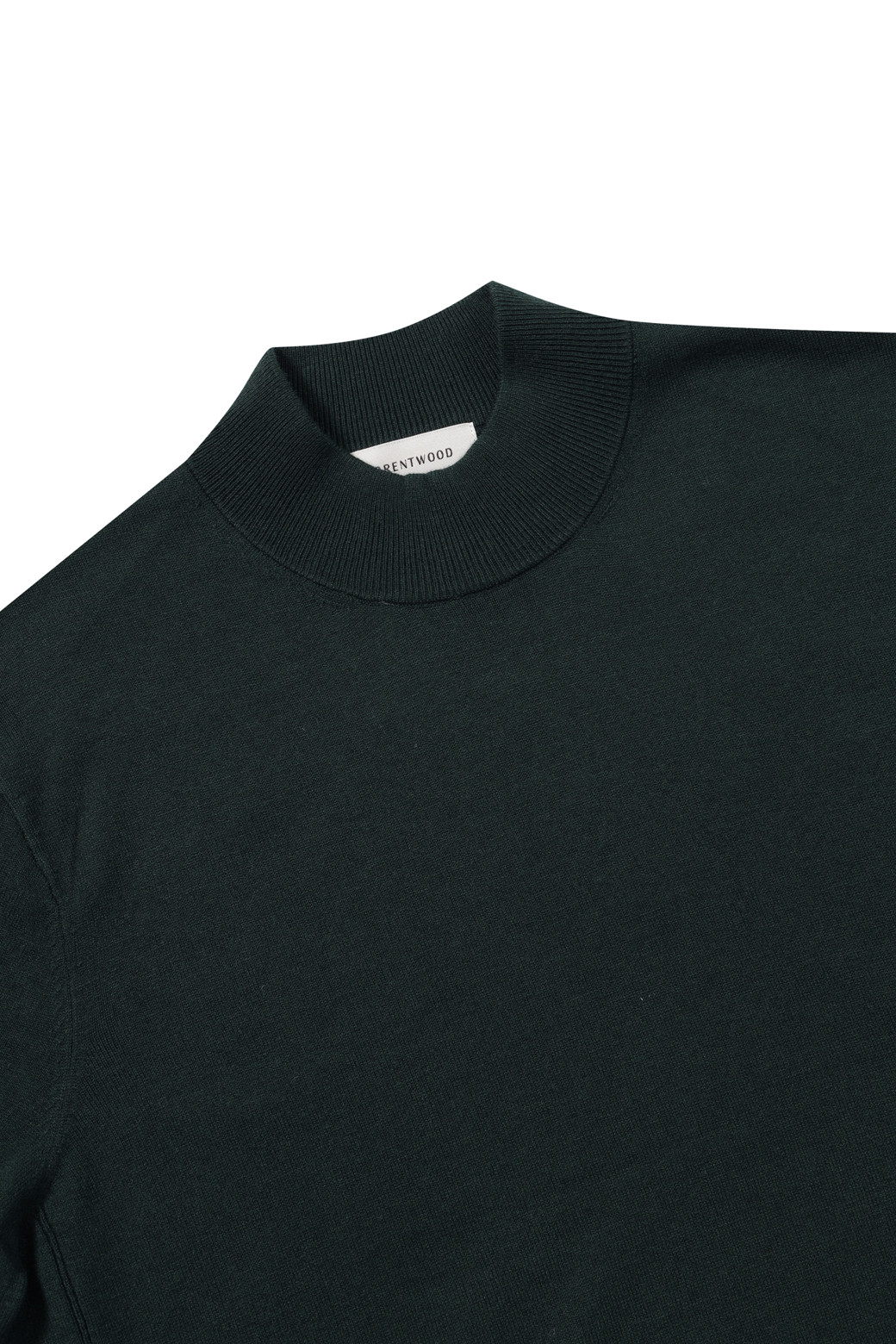 BRENTWOOD - 스웨터 - [에센셜스] 솔리드 워셔블 하프터틀넥 스웨터