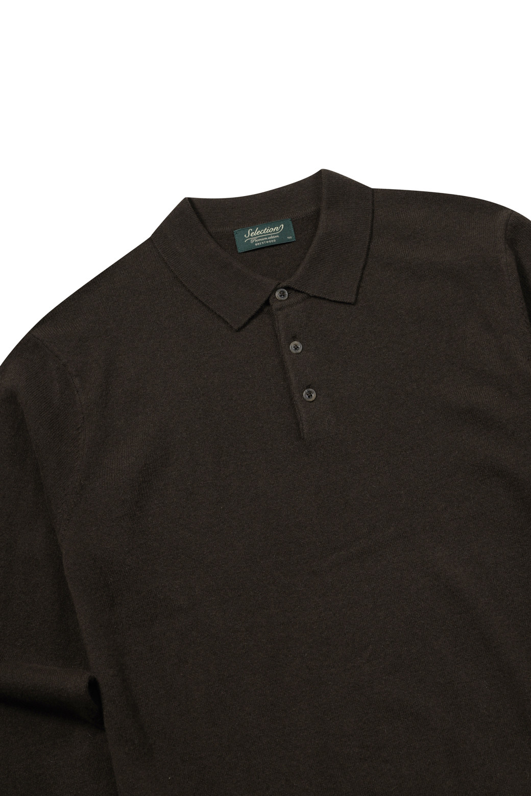 BRENTWOOD - 스웨터 - [셀렉션] 캐시미어 블렌디드 폴로넥 스웨터