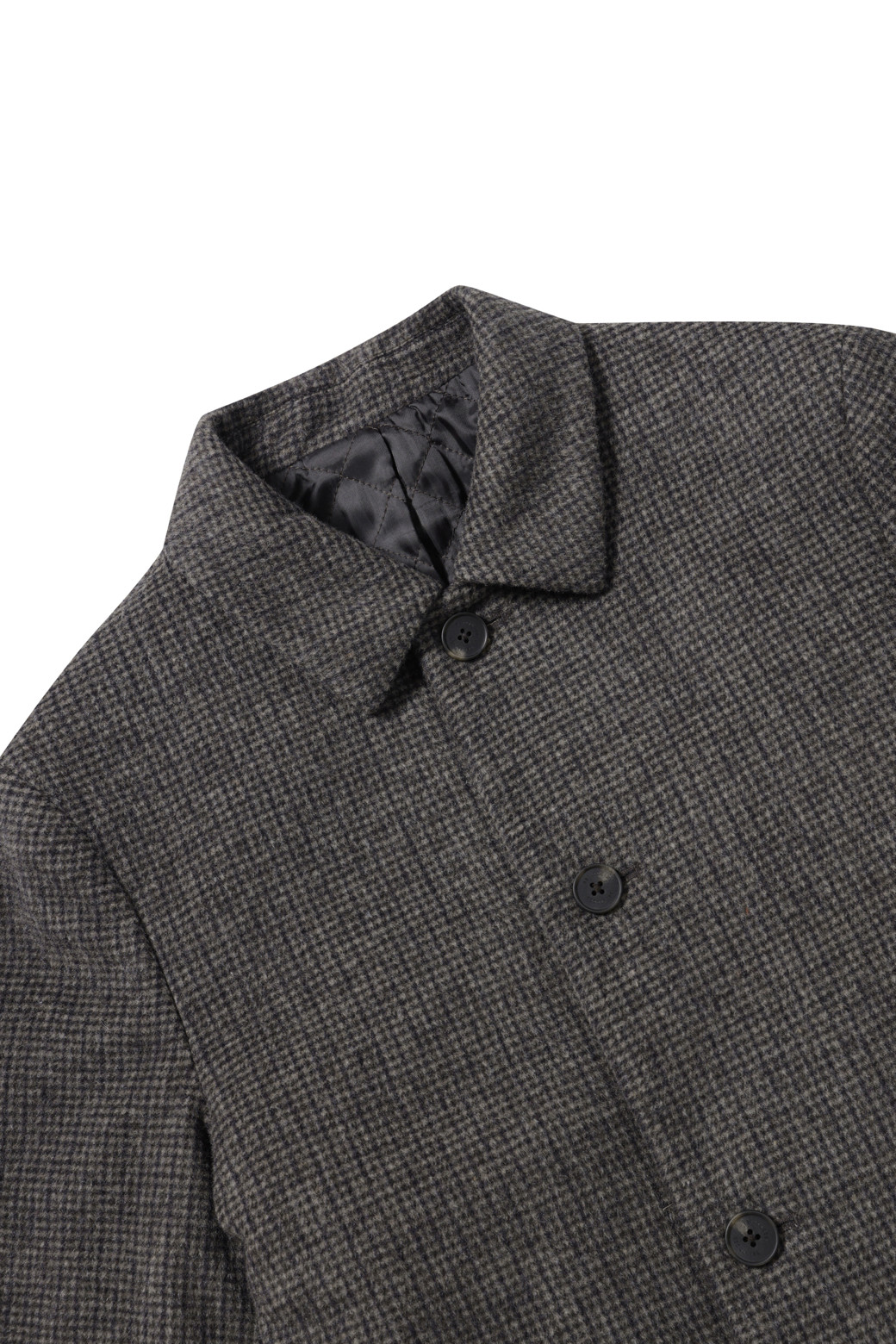 BRENTWOOD - 코트 - 울/캐시미어 블렌디드 하프 코트