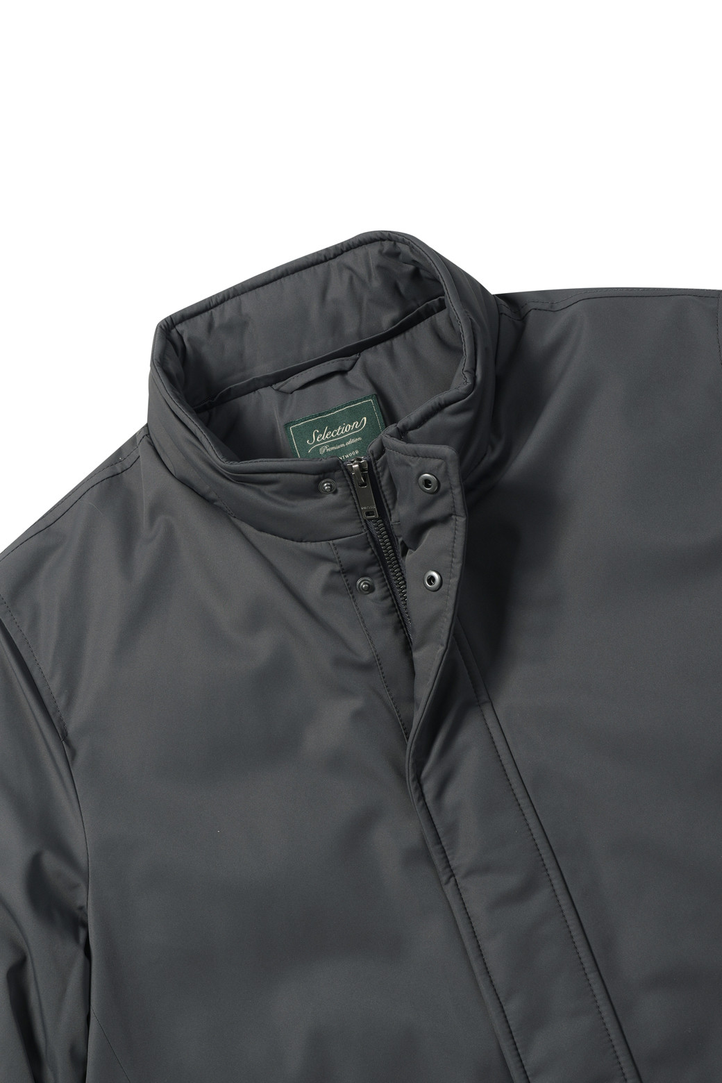 BRENTWOOD - 코트 - [셀렉션] 칼라 FUR 비즈 다운 코트