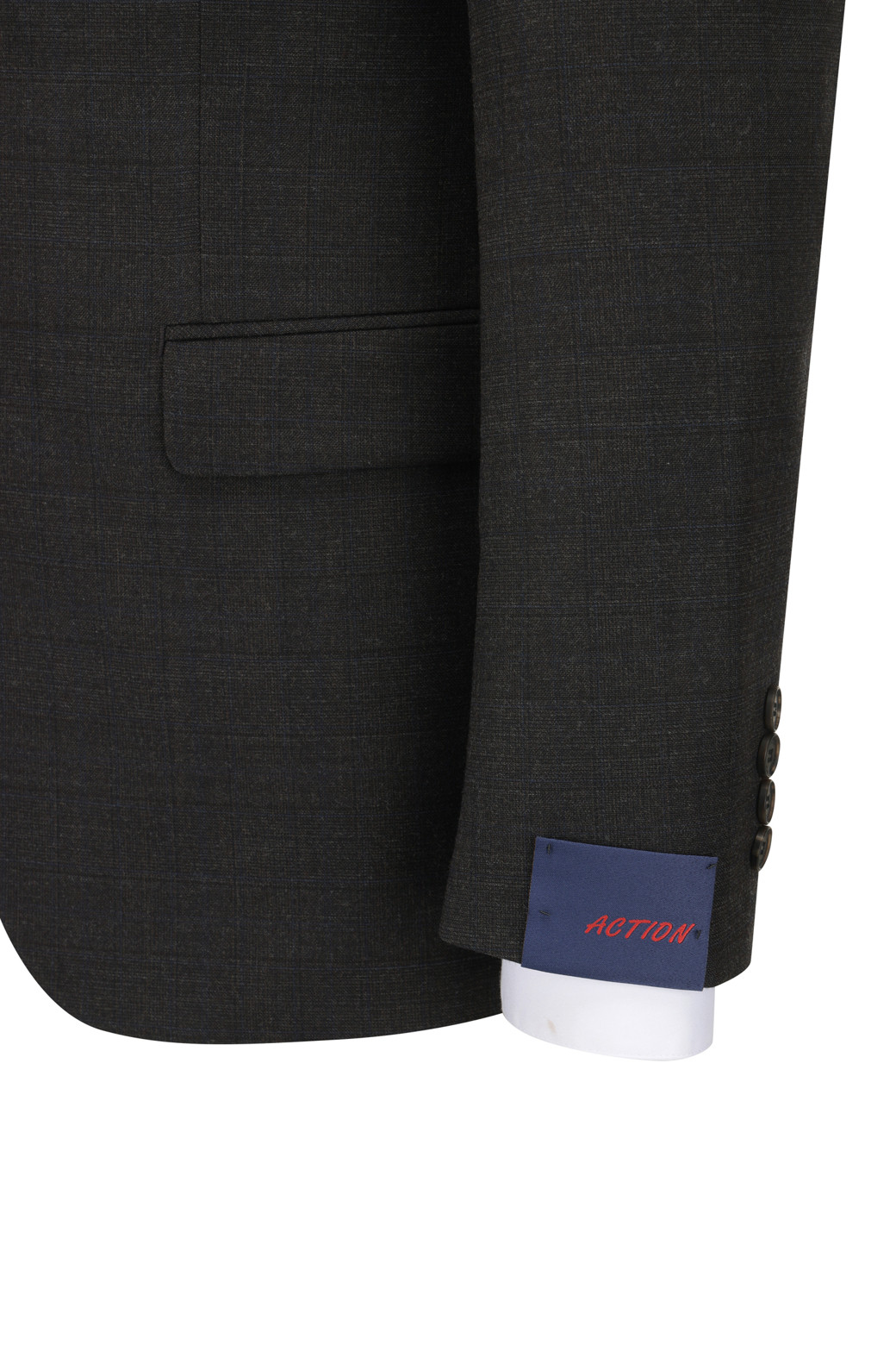 BRENTWOOD - 수트 - [액션슈트] 울블렌디드 글렌체크 슬림 슈트