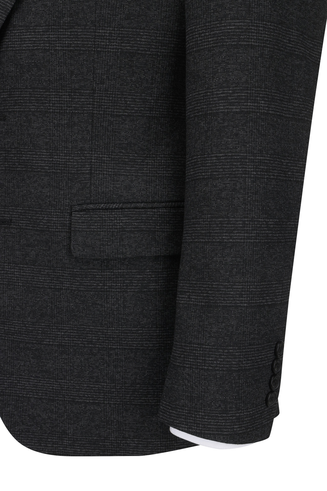 BRENTWOOD - 수트 - 울블렌디드 글렌체크 슬림 슈트