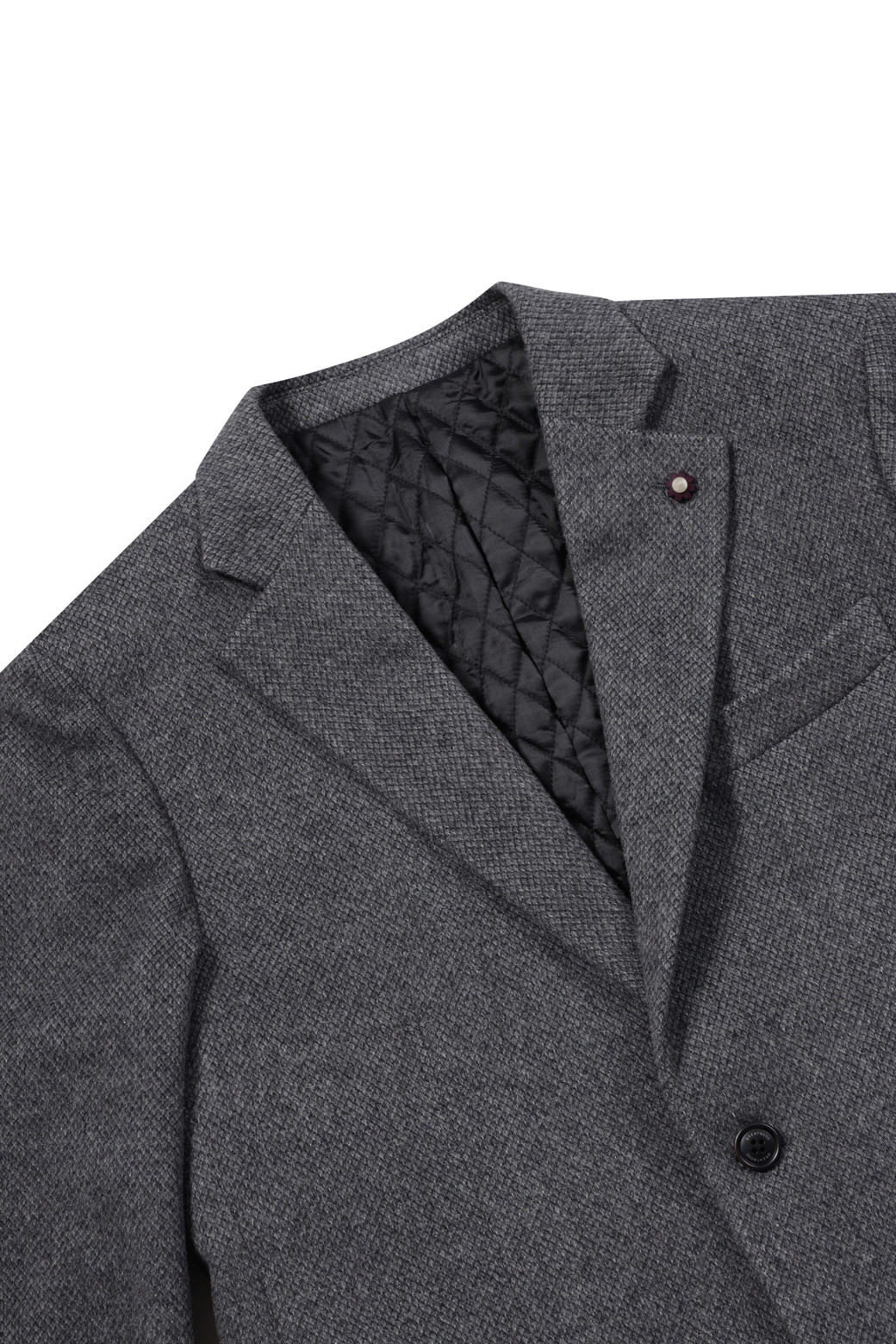 BRENTWOOD - 수트/블레이저자켓 - 울캐시미어 브러쉬드 퀼팅 자켓