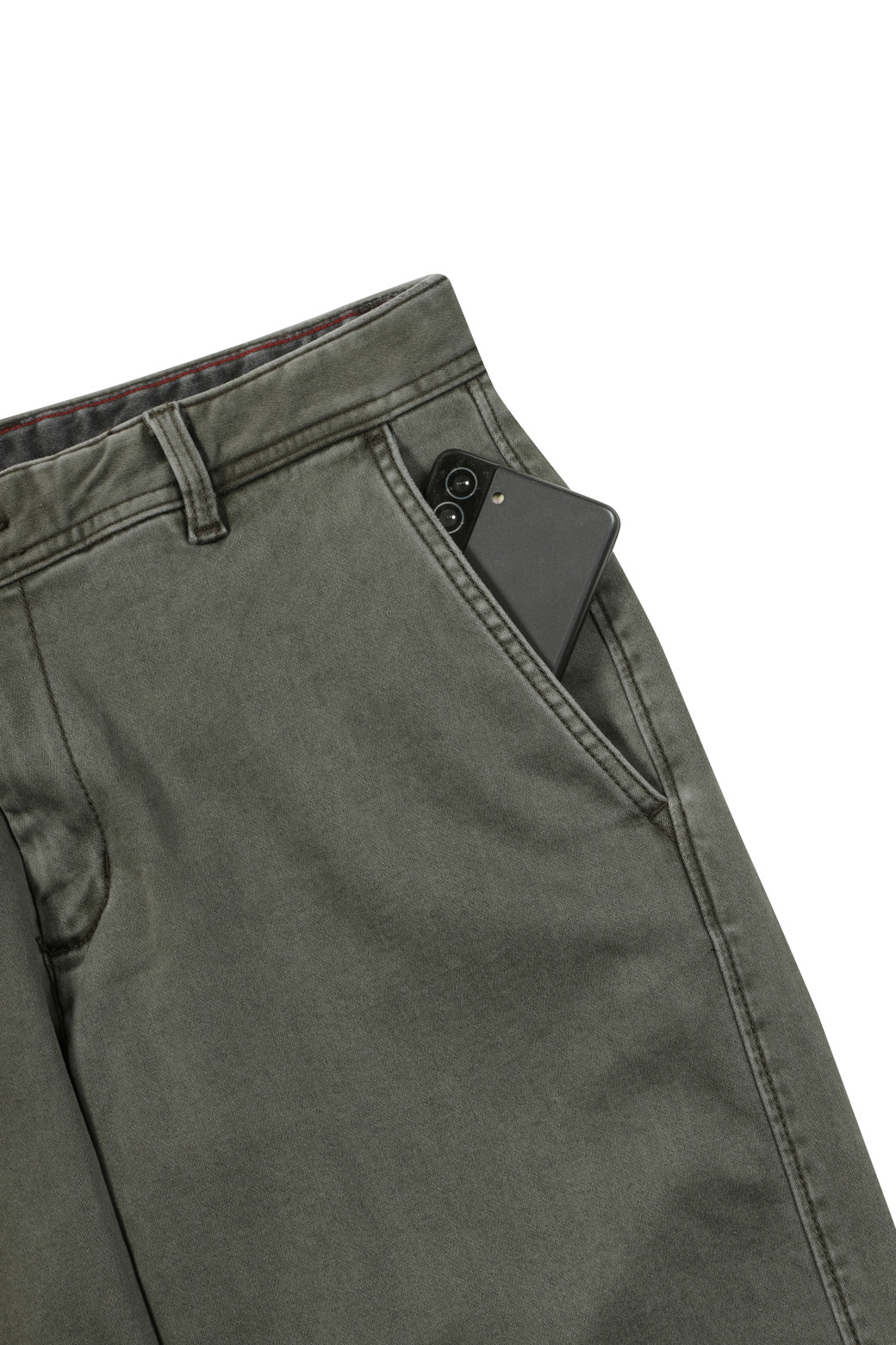 BRENTWOOD - 캐주얼팬츠 - [셀렉션] 솔리드 피그먼트 워싱 팬츠