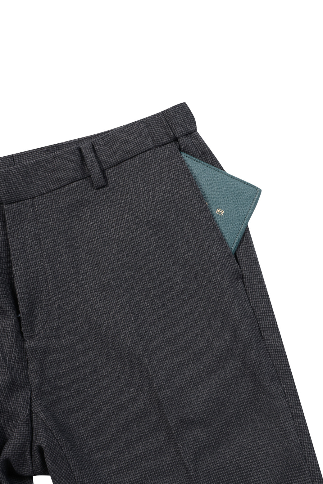 BRENTWOOD - 슬랙스/수트팬츠 - [이지슈트] 마이크로 패턴 팬츠 (SET-UP)