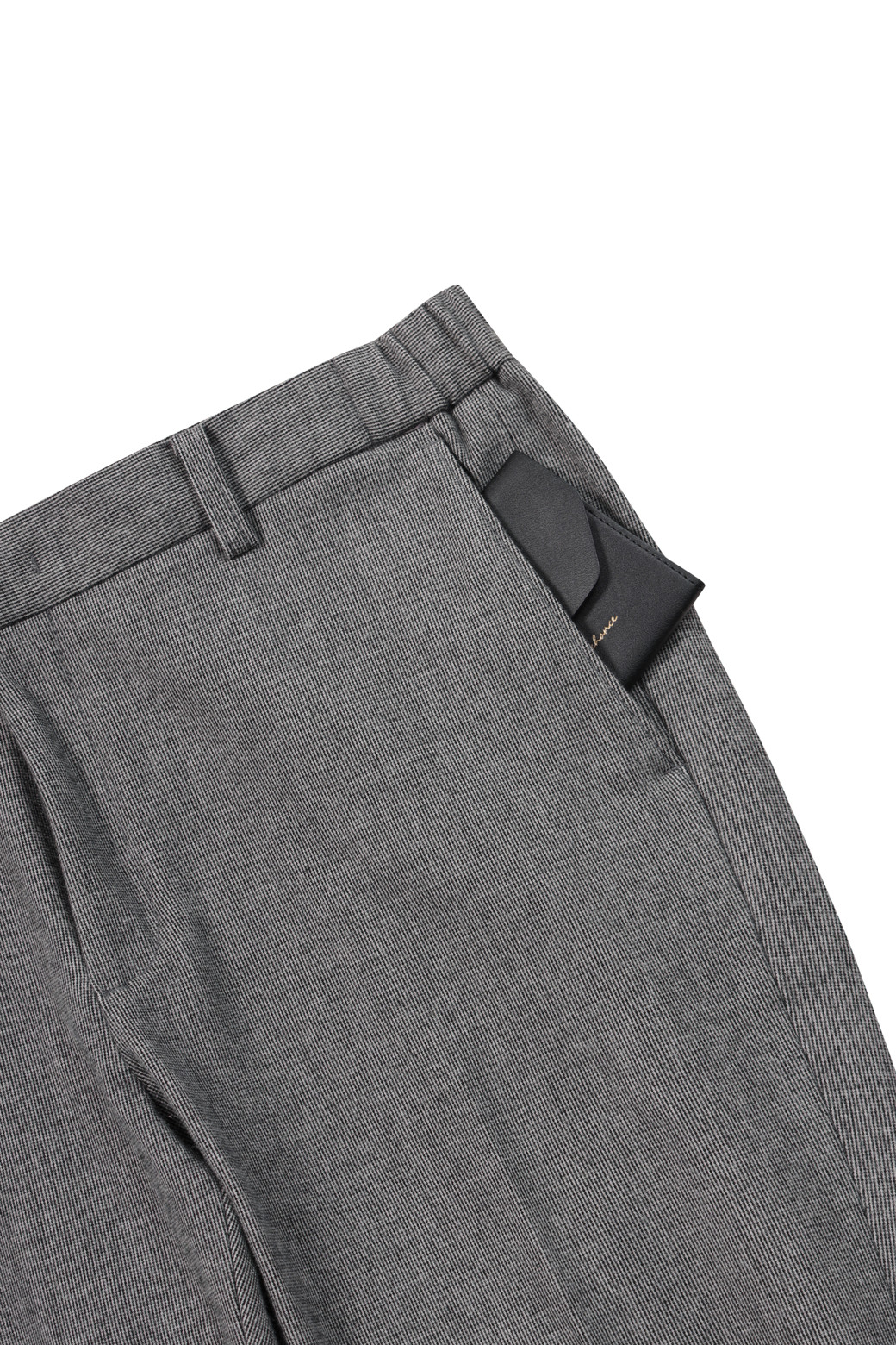 BRENTWOOD - 슬랙스/수트팬츠 - 마이크로 기모 팬츠 (SET-UP)