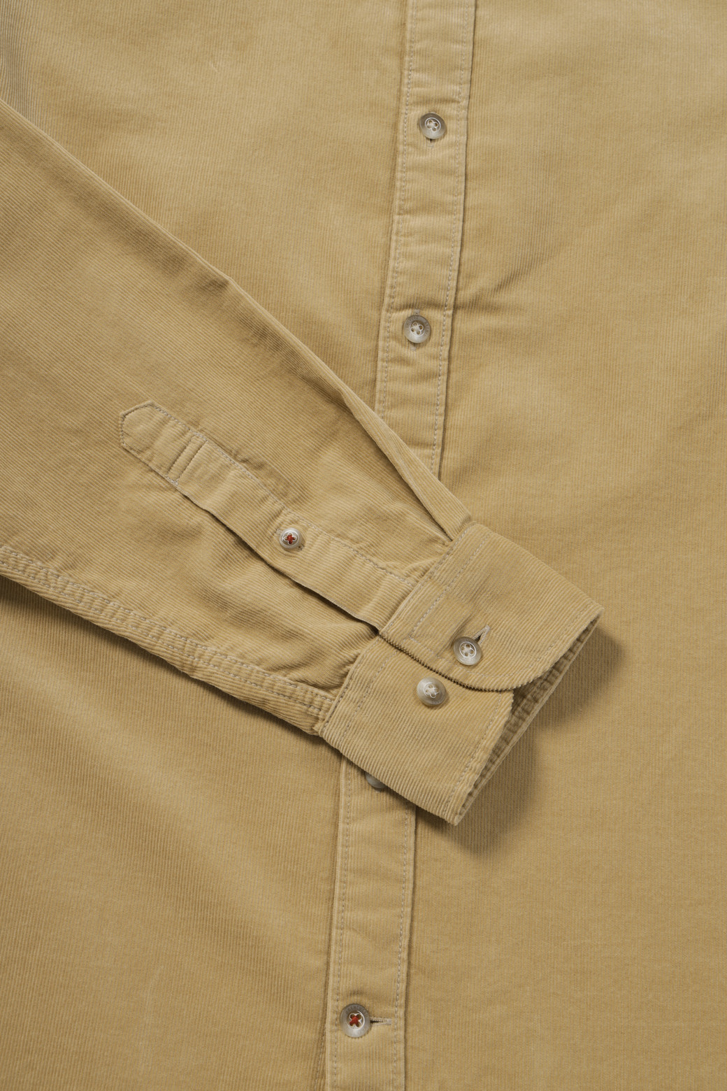 BRENTWOOD - 긴팔셔츠 - 솔리드 코듀로이 캐주얼셔츠