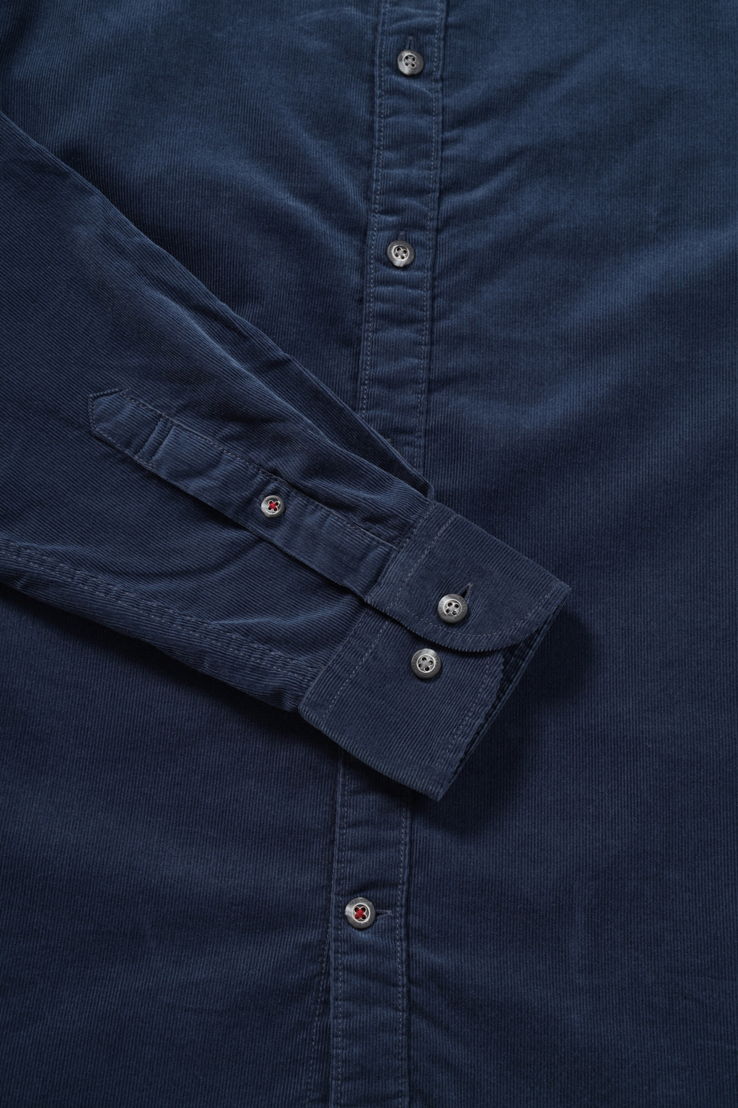 BRENTWOOD - 긴팔셔츠 - 솔리드 코듀로이 캐주얼셔츠