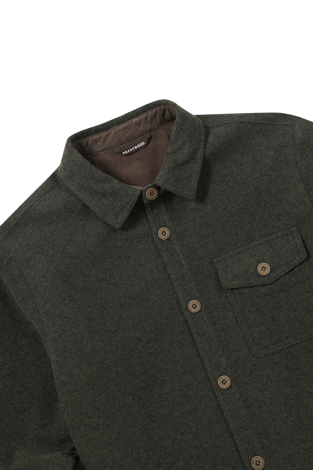 BRENTWOOD - 긴팔셔츠 - 퀼팅 셔켓