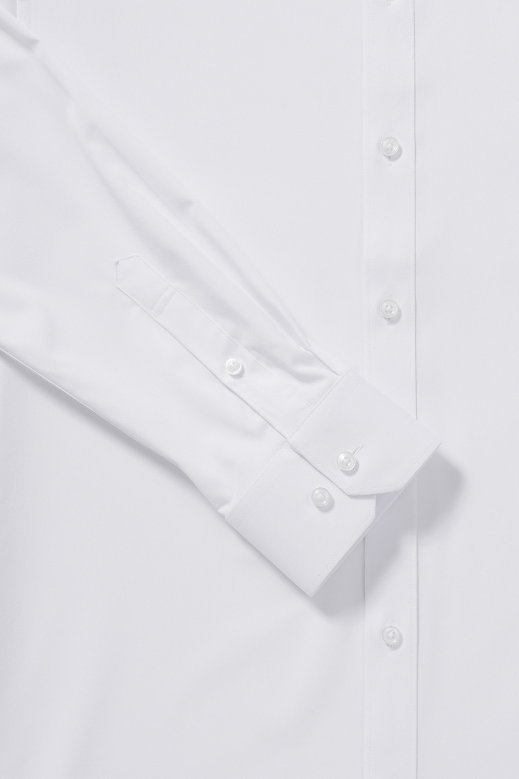 BRENTWOOD - 긴팔셔츠 - [와이드] 슬림핏 솔리드 드레스셔츠