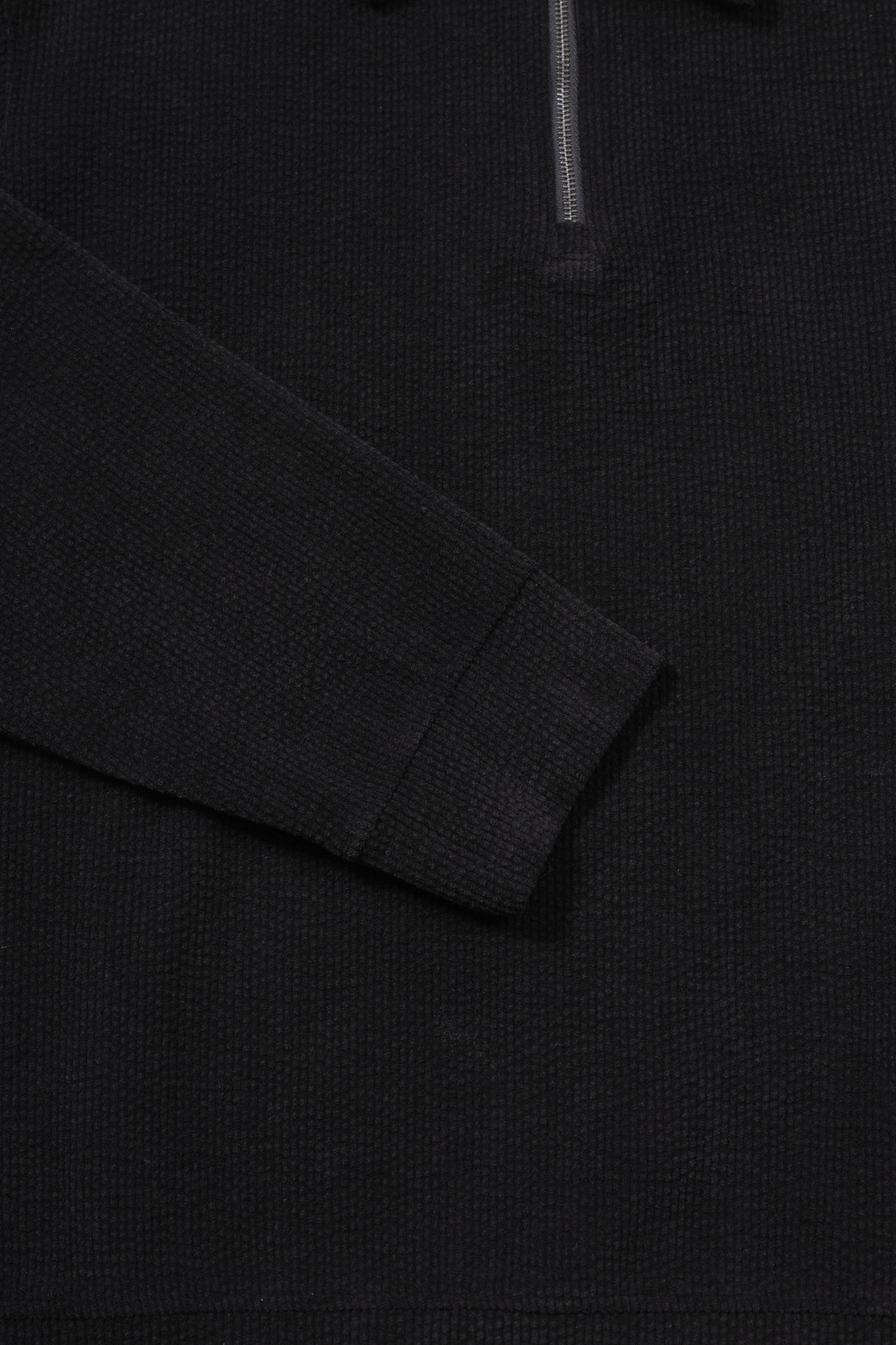 BRENTWOOD - 긴팔티셔츠 - [페트리코] 셔츠형 칼라 하프집업 티셔츠