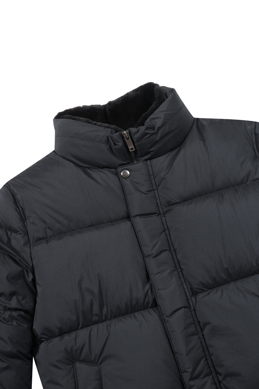 BRENTWOOD - 다운/패딩 - [에어다운] 칼라 FUR 다운 점퍼