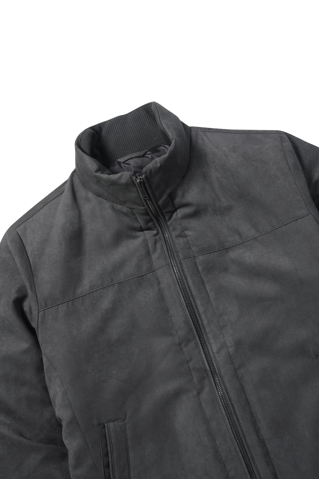 BRENTWOOD - 다운/패딩 - 스웨이드 다운 블루종