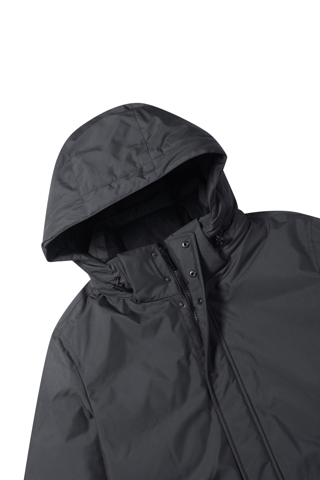 BRENTWOOD - 다운/패딩 - 후드 탈착 다운 사파리