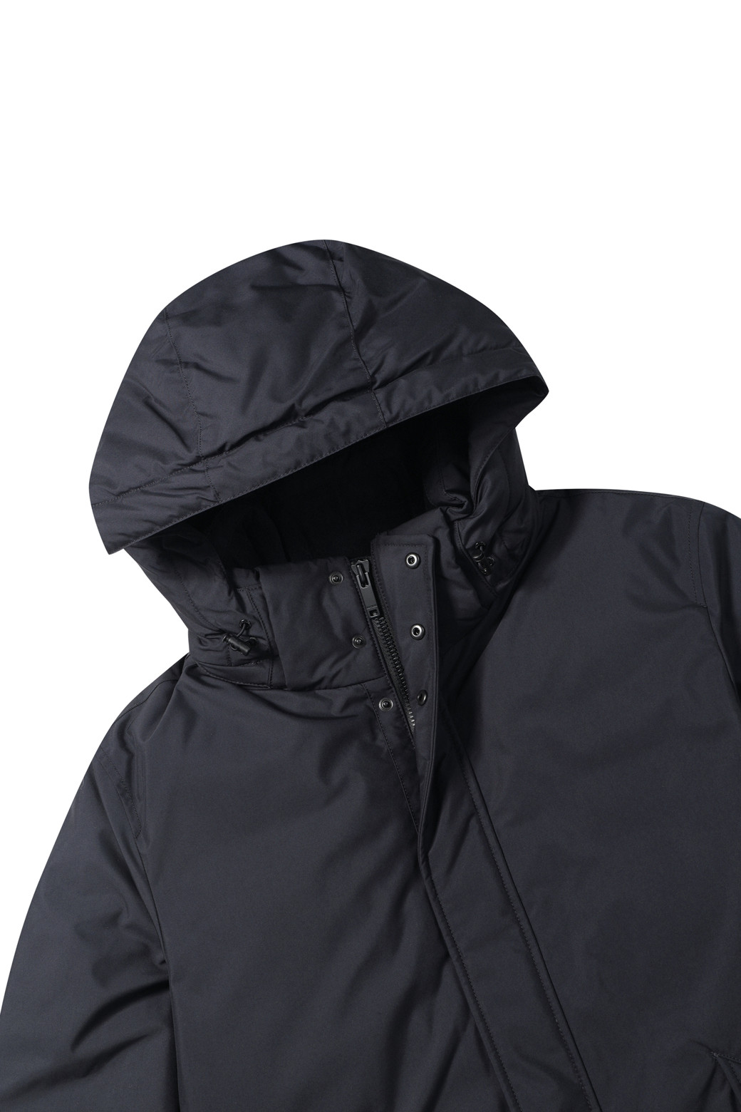 BRENTWOOD - 다운/패딩 - 후드 탈착 다운 사파리