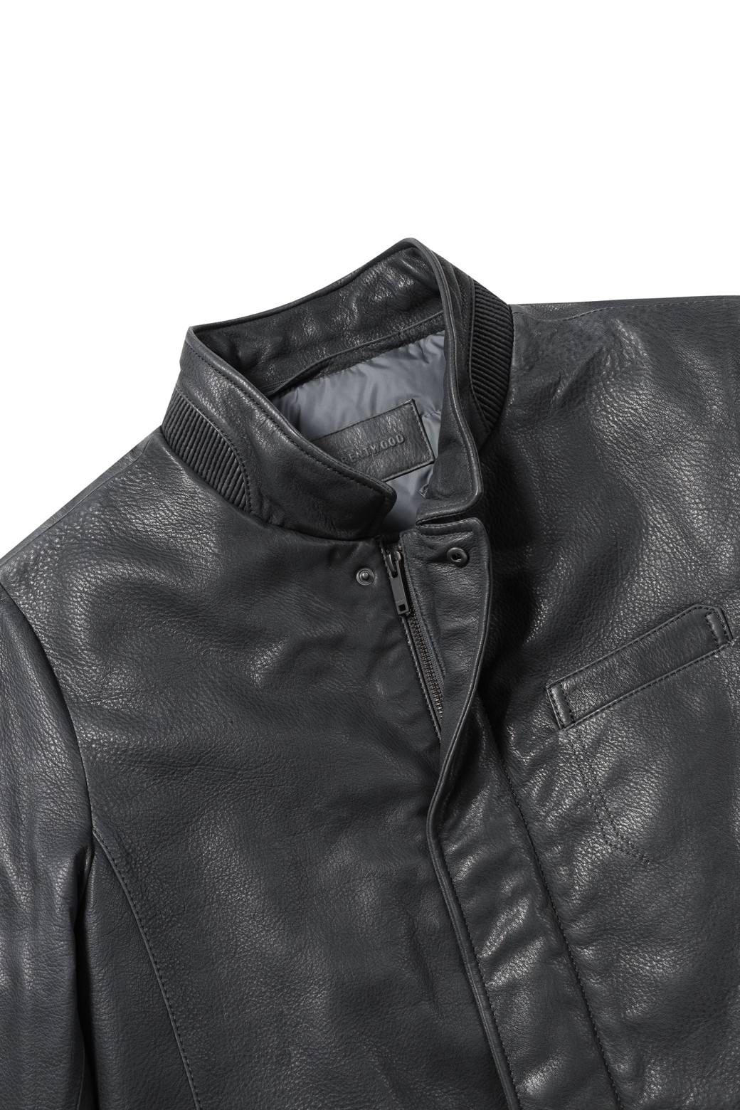 BRENTWOOD - 블루종/점퍼 - FUR 칼라 양가죽 다운 사파리