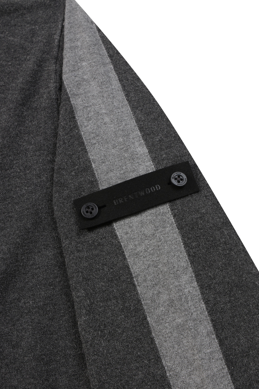 BRENTWOOD - 스웨터 - [라이프 퍼포먼스] 소매배색 워셔블 라운드넥 스웨터