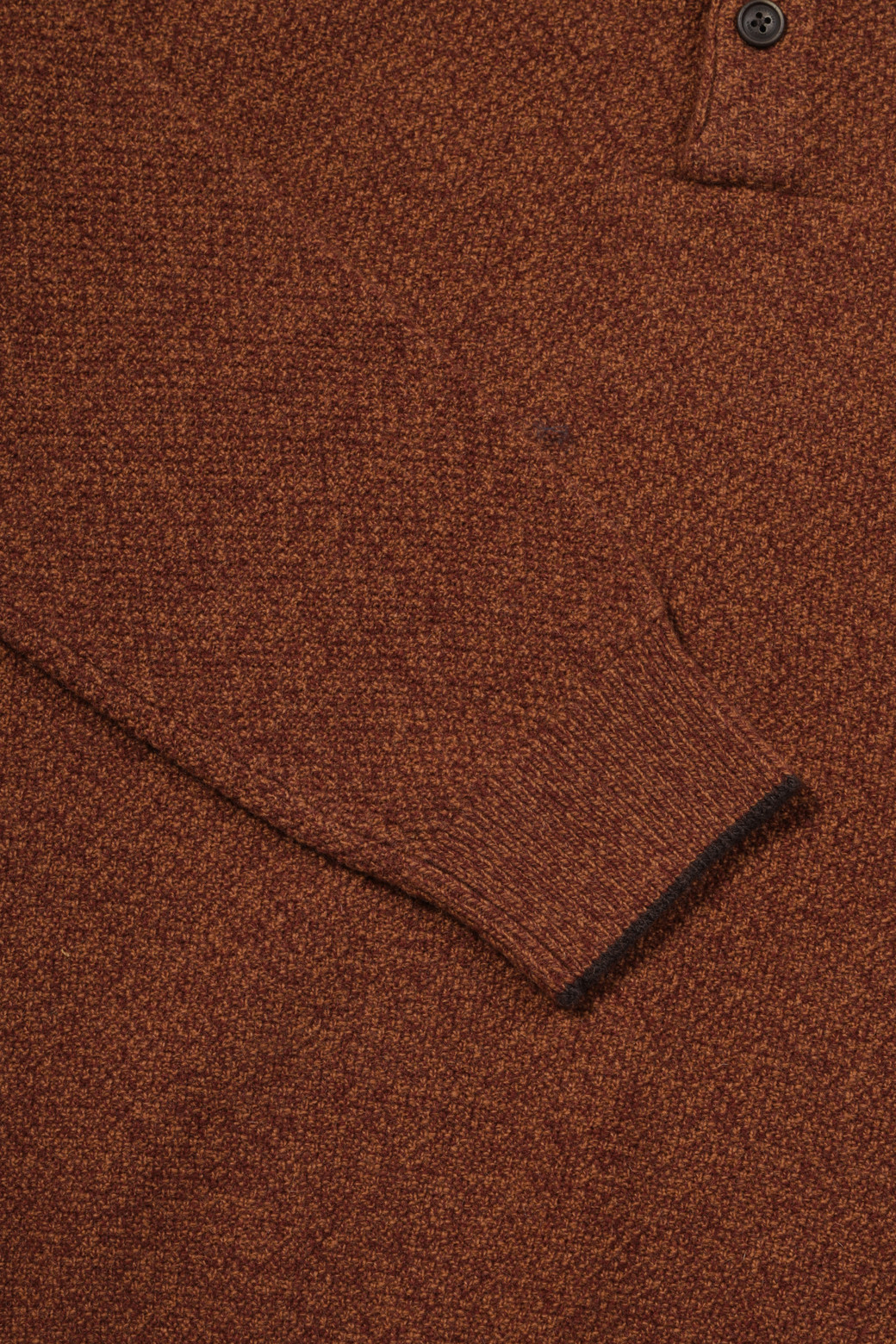 BRENTWOOD - 스웨터 - [이노버] 미니 숄 칼라 레이어드 스웨터