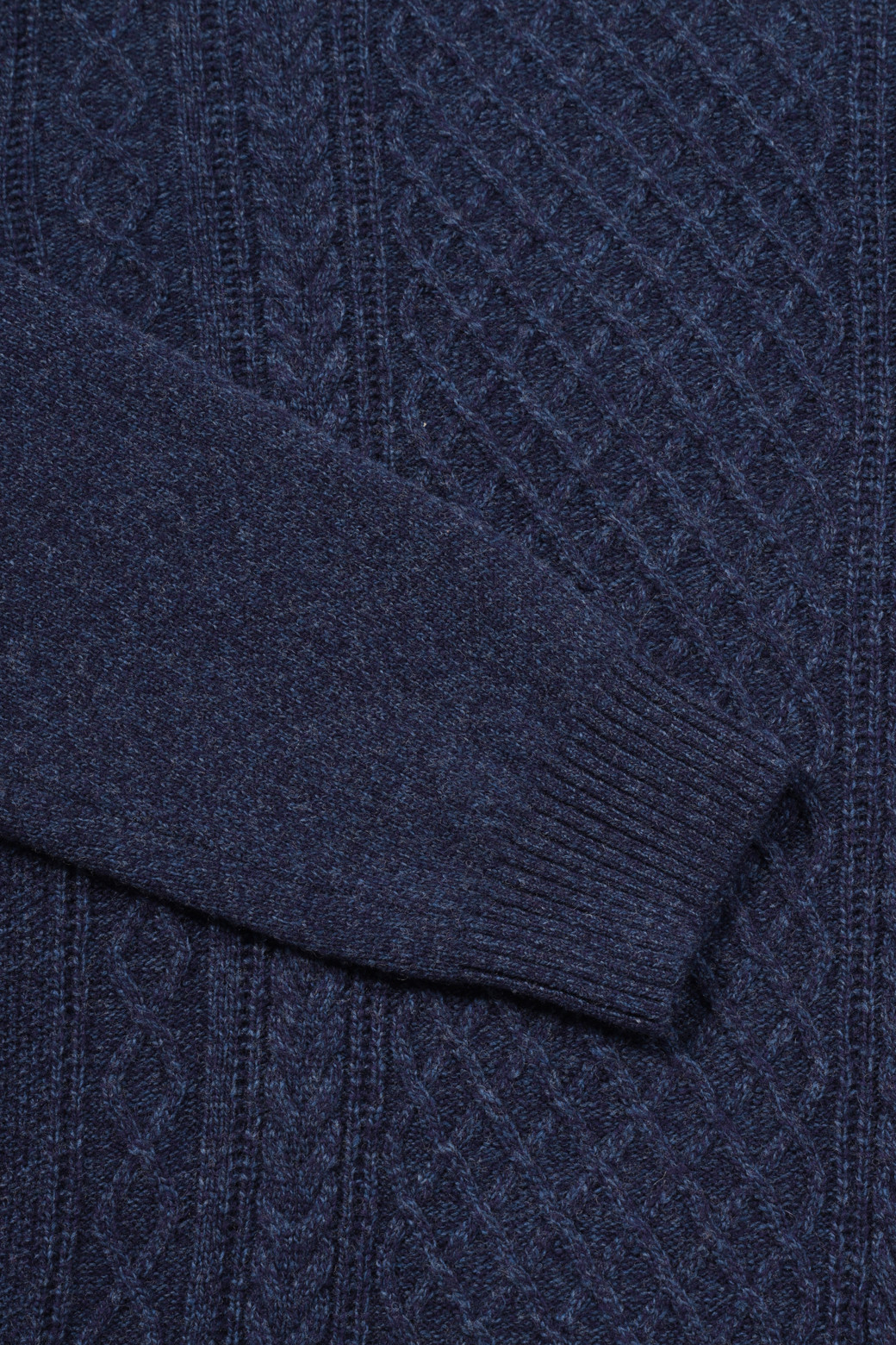 BRENTWOOD - 스웨터 - 케이블 하프터틀넥 스웨터