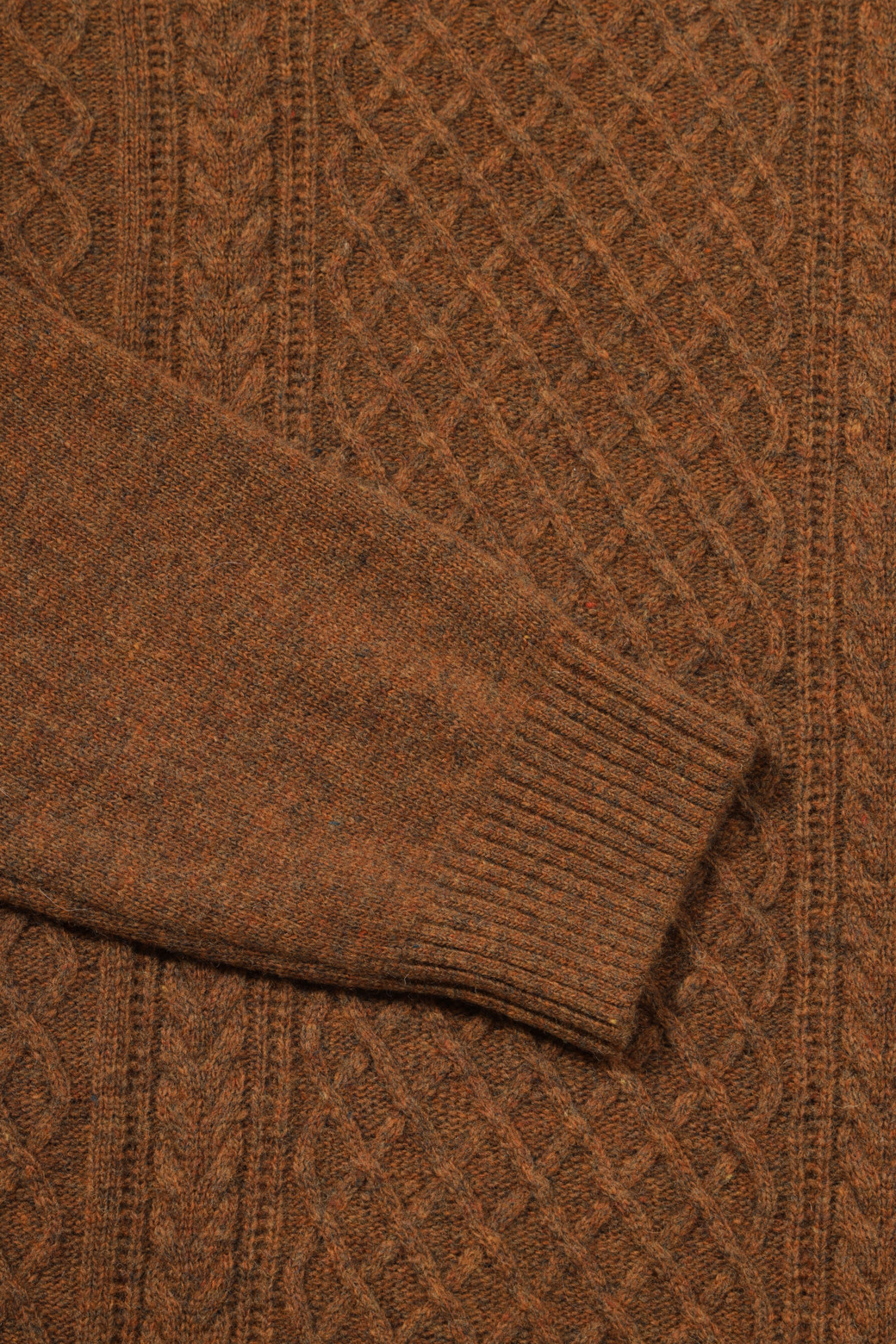 BRENTWOOD - 스웨터 - 케이블 하프터틀넥 스웨터