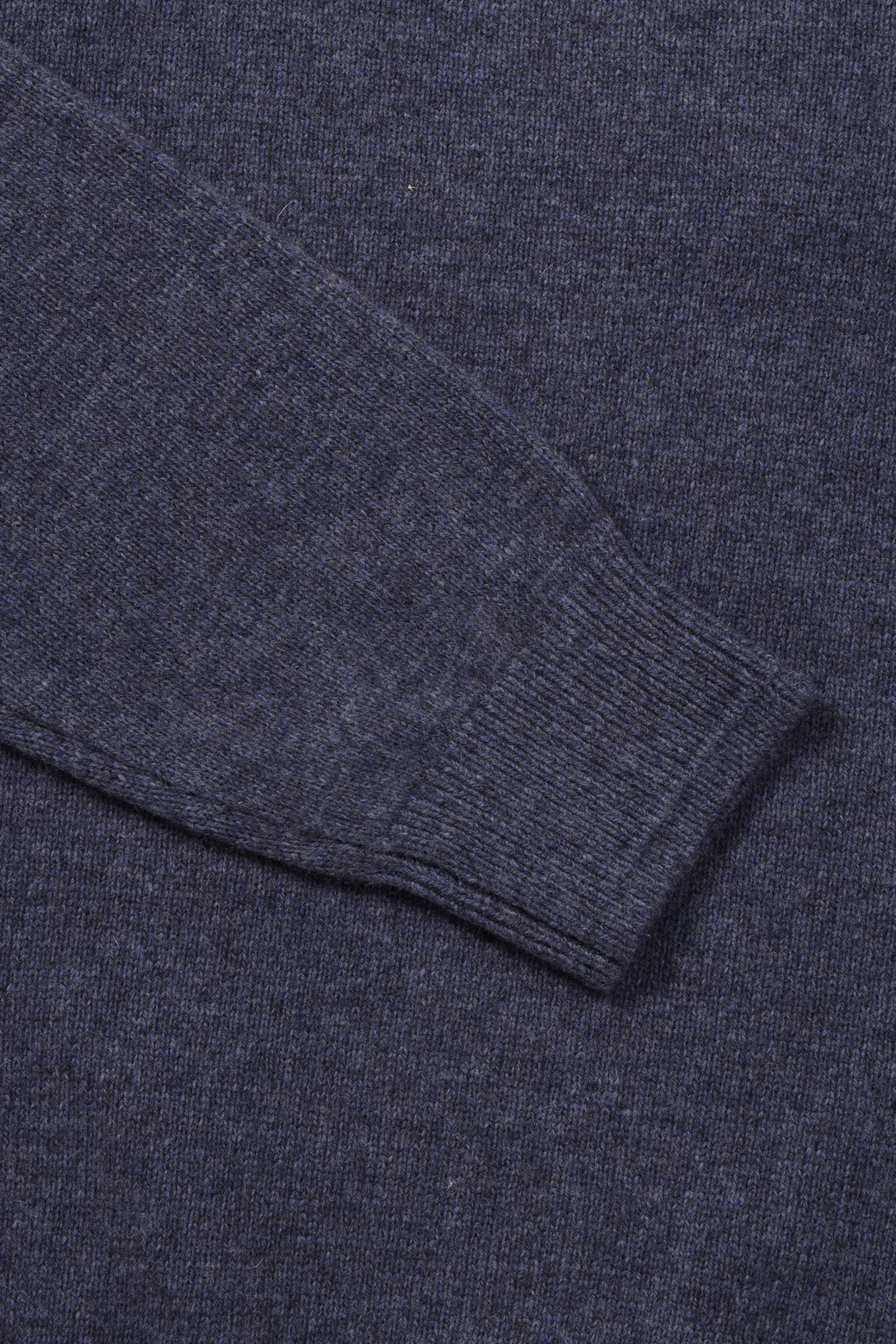 BRENTWOOD - 스웨터 - 라쿤 혼방 솔리드 롱터틀넥 스웨터