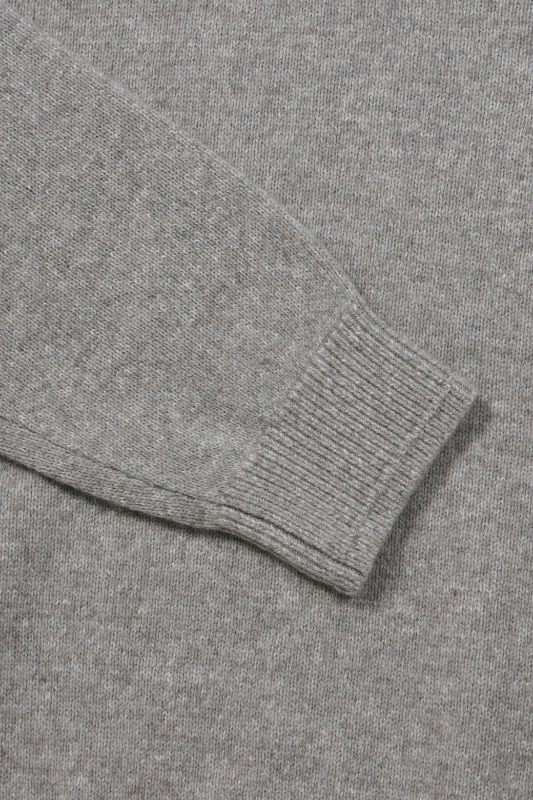 BRENTWOOD - 스웨터 - 라쿤 혼방 솔리드 롱터틀넥 스웨터