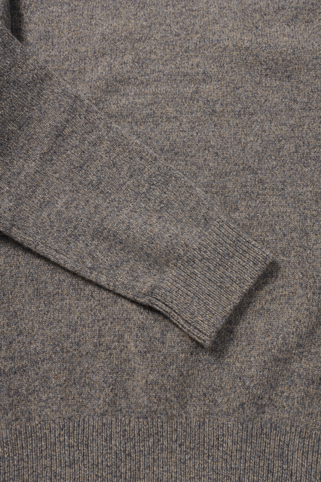 BRENTWOOD - 스웨터 - [셀렉션] 울100 트위드 라운드넥 스웨터