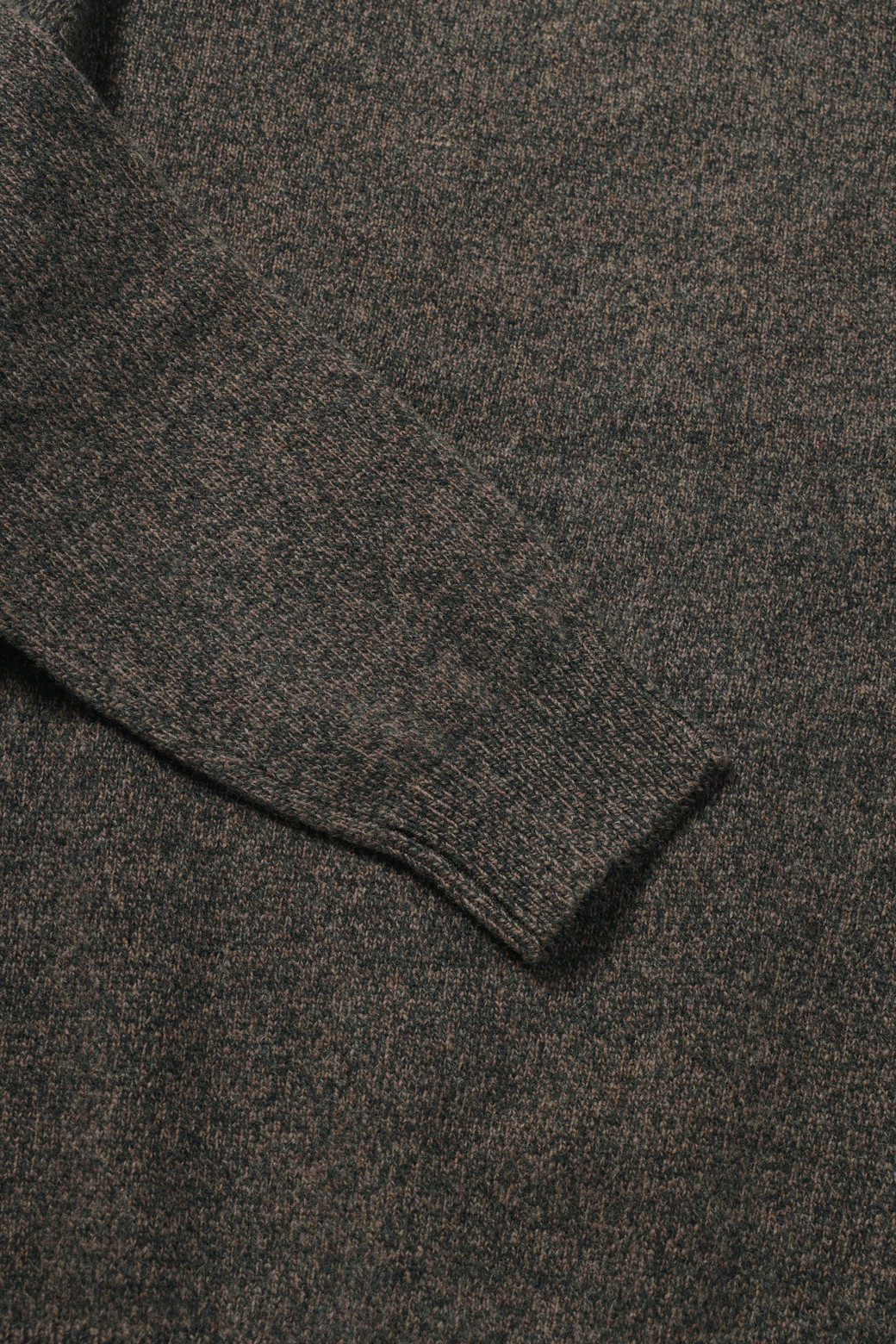 BRENTWOOD - 스웨터 - [셀렉션] 울100 트위드 라운드넥 스웨터