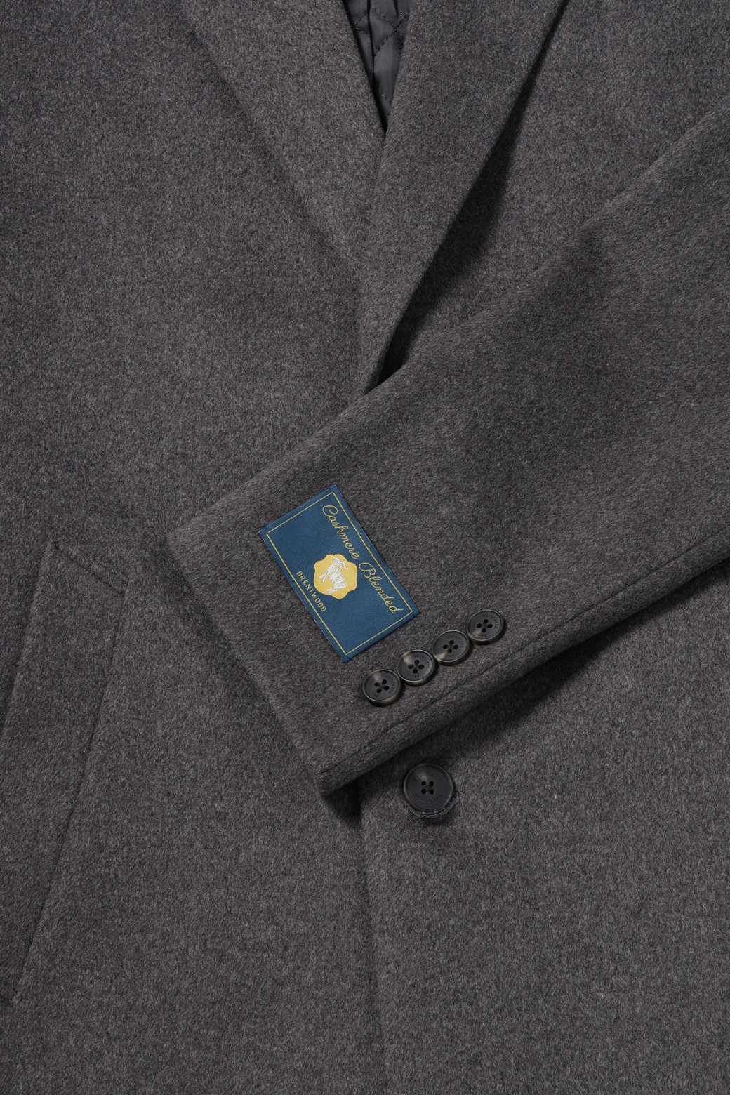 BRENTWOOD - 코트 - 울/캐시미어 블렌디드 싱글 코트