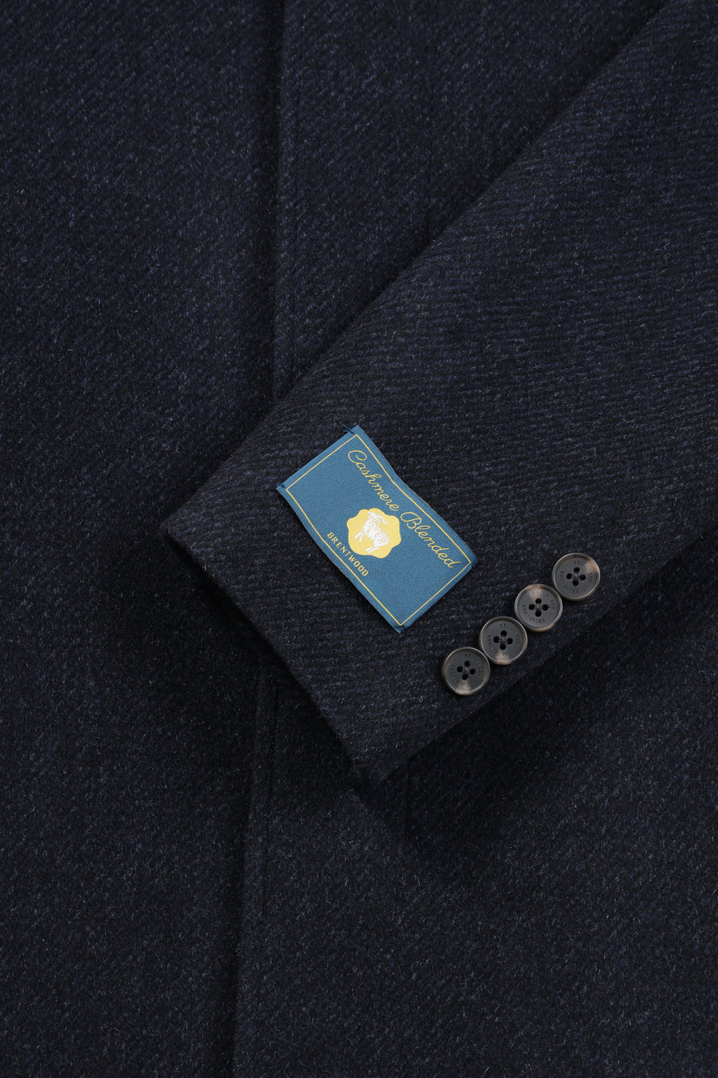 BRENTWOOD - 코트 - 칼라 FUR 울/캐시미어 블렌디드 코트