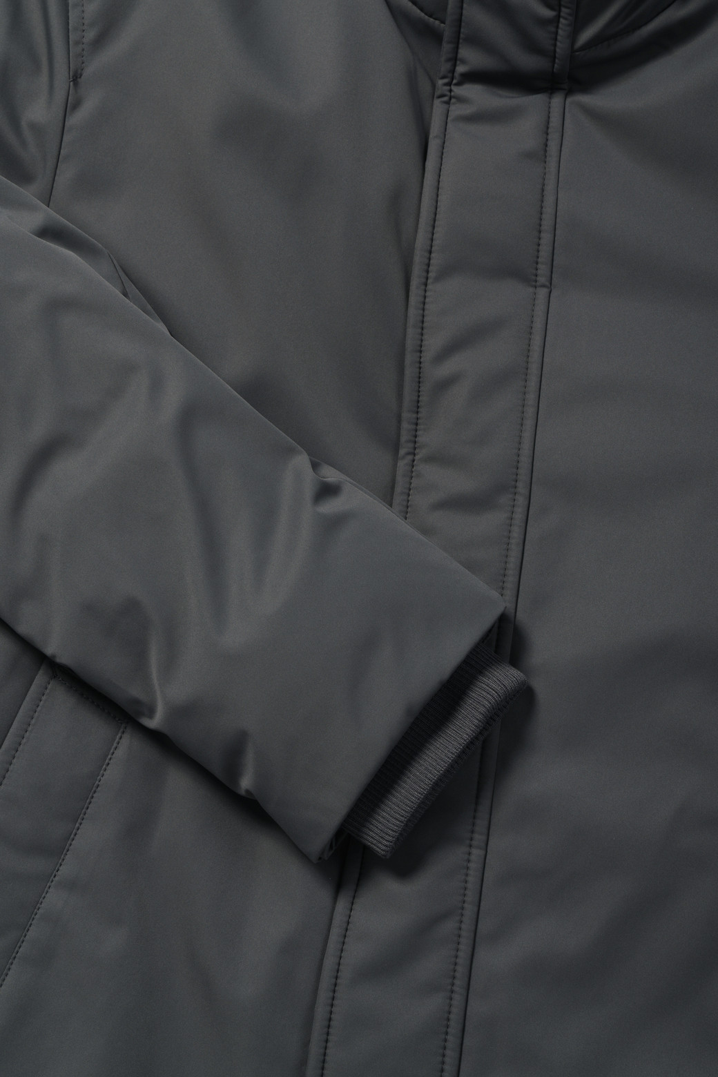 BRENTWOOD - 코트 - [셀렉션] 칼라 FUR 비즈 다운 코트