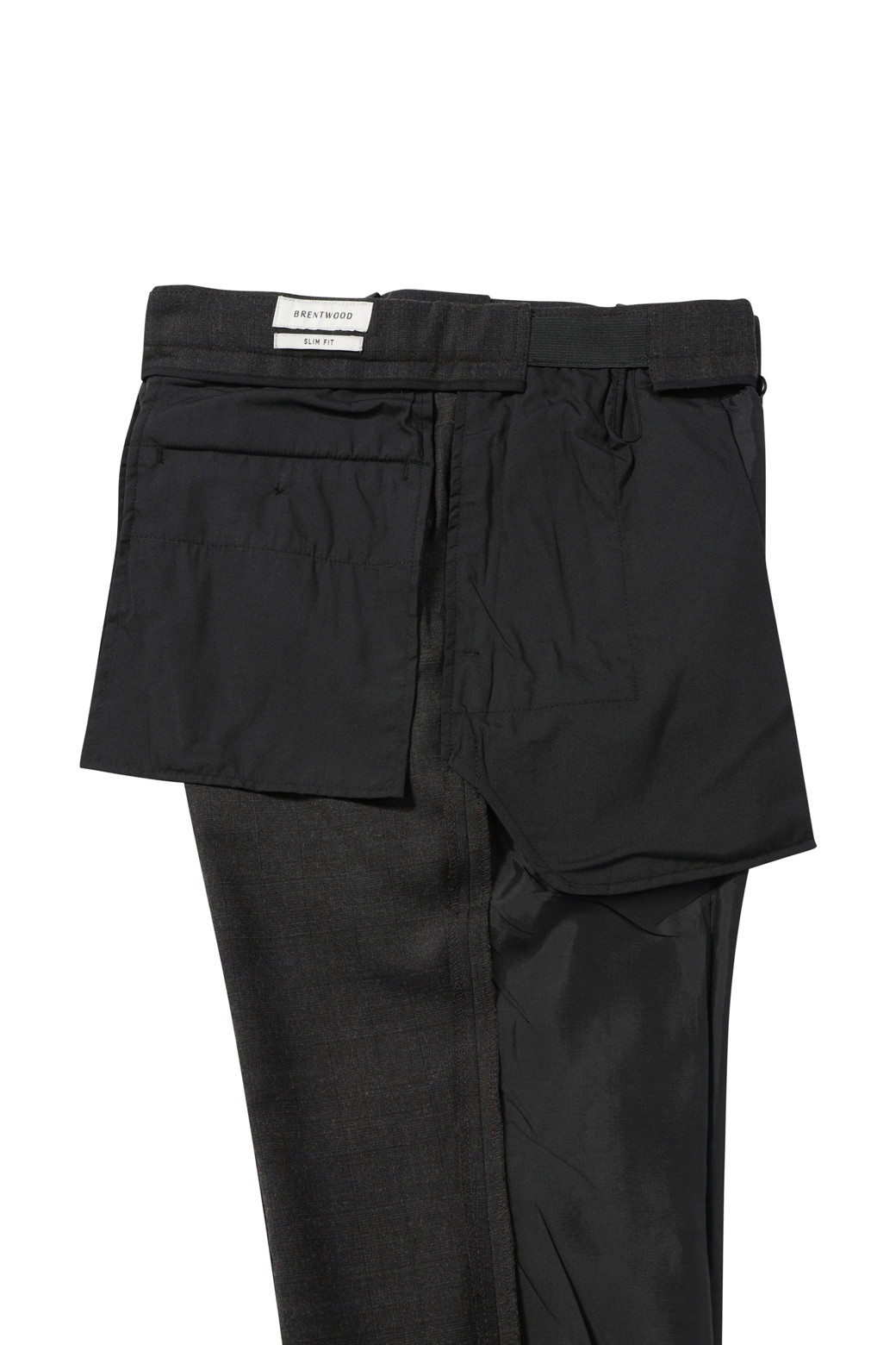 BRENTWOOD - 수트 - [액션슈트] 울블렌디드 글렌체크 슬림 슈트