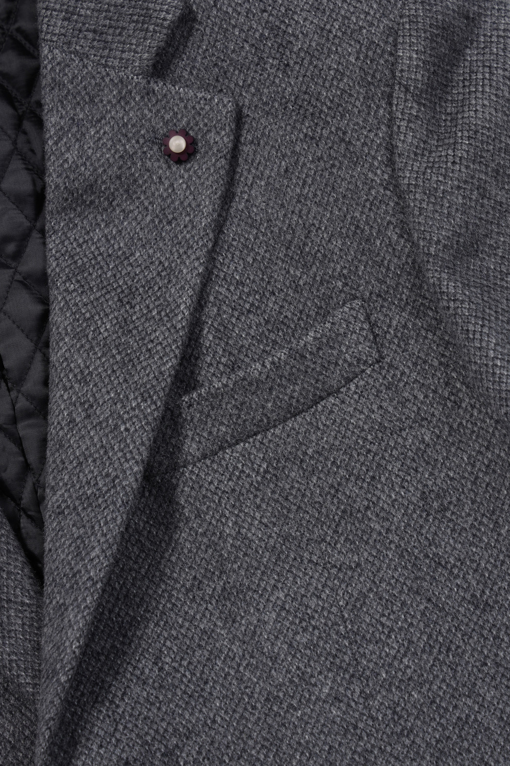 BRENTWOOD - 수트/블레이저자켓 - 울캐시미어 브러쉬드 퀼팅 자켓