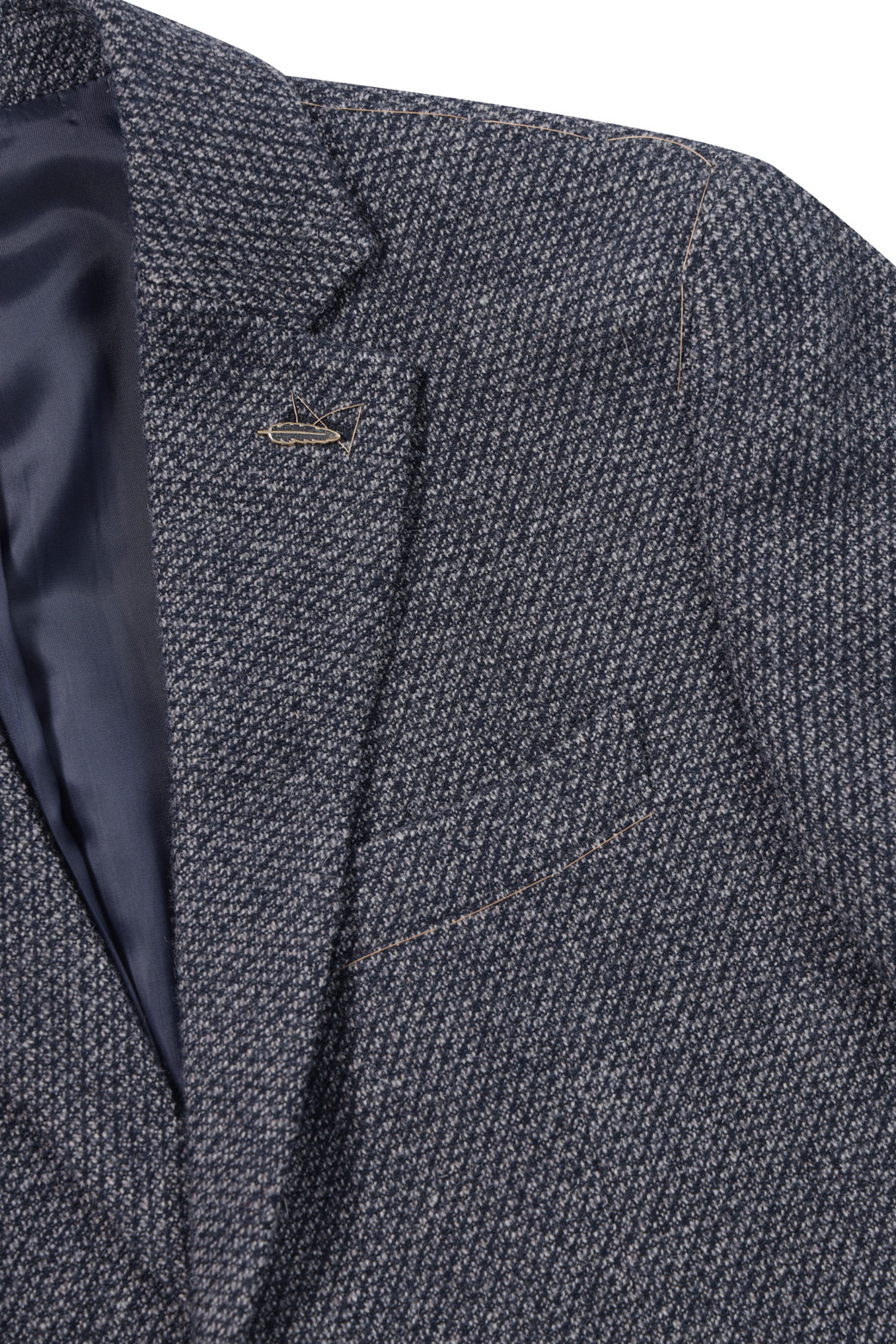 BRENTWOOD - 수트/블레이저자켓 - [셀렉션] 울블렌디드 투톤 조직 자켓