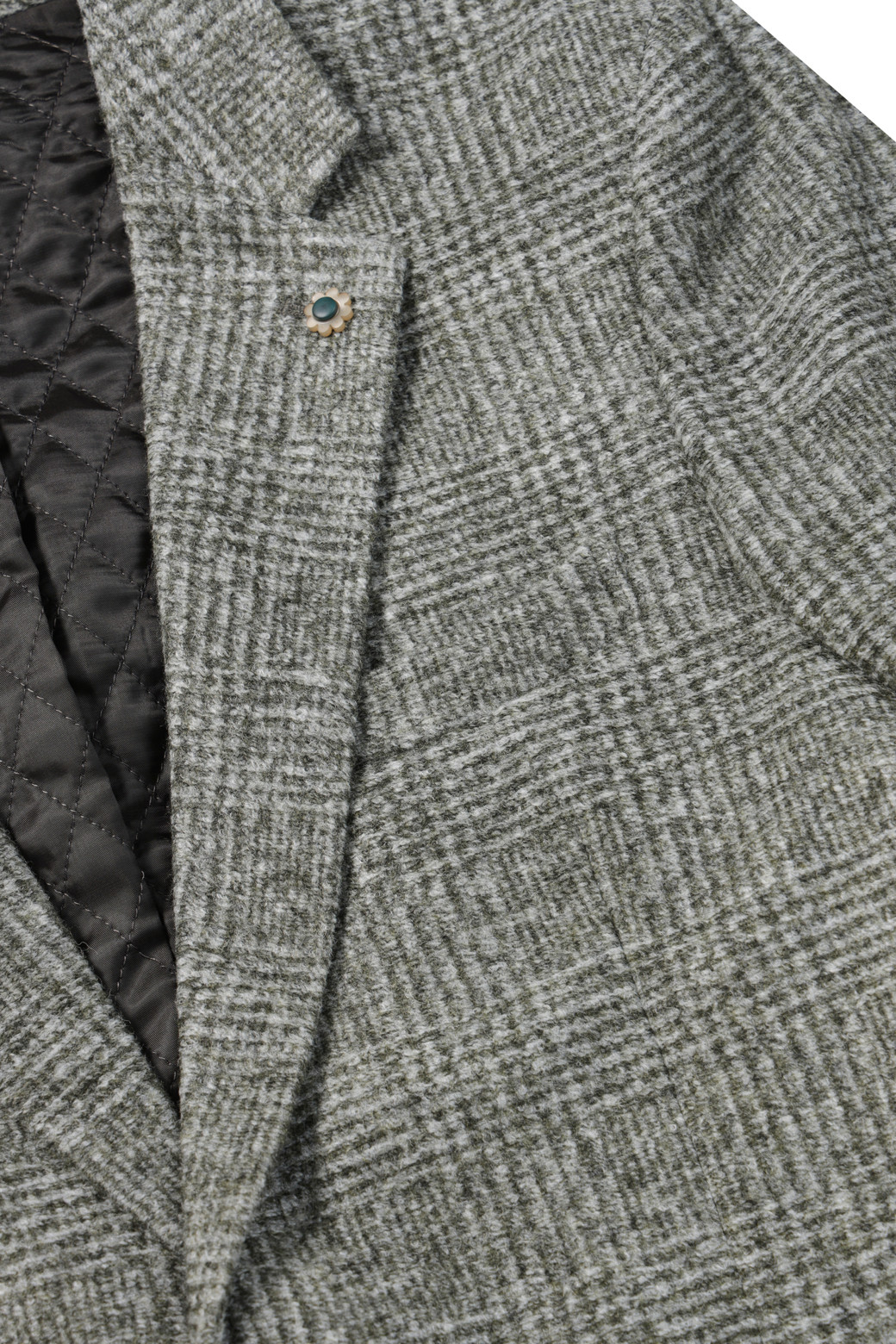 BRENTWOOD - 수트/블레이저자켓 - 울저지 글렌체크 자켓